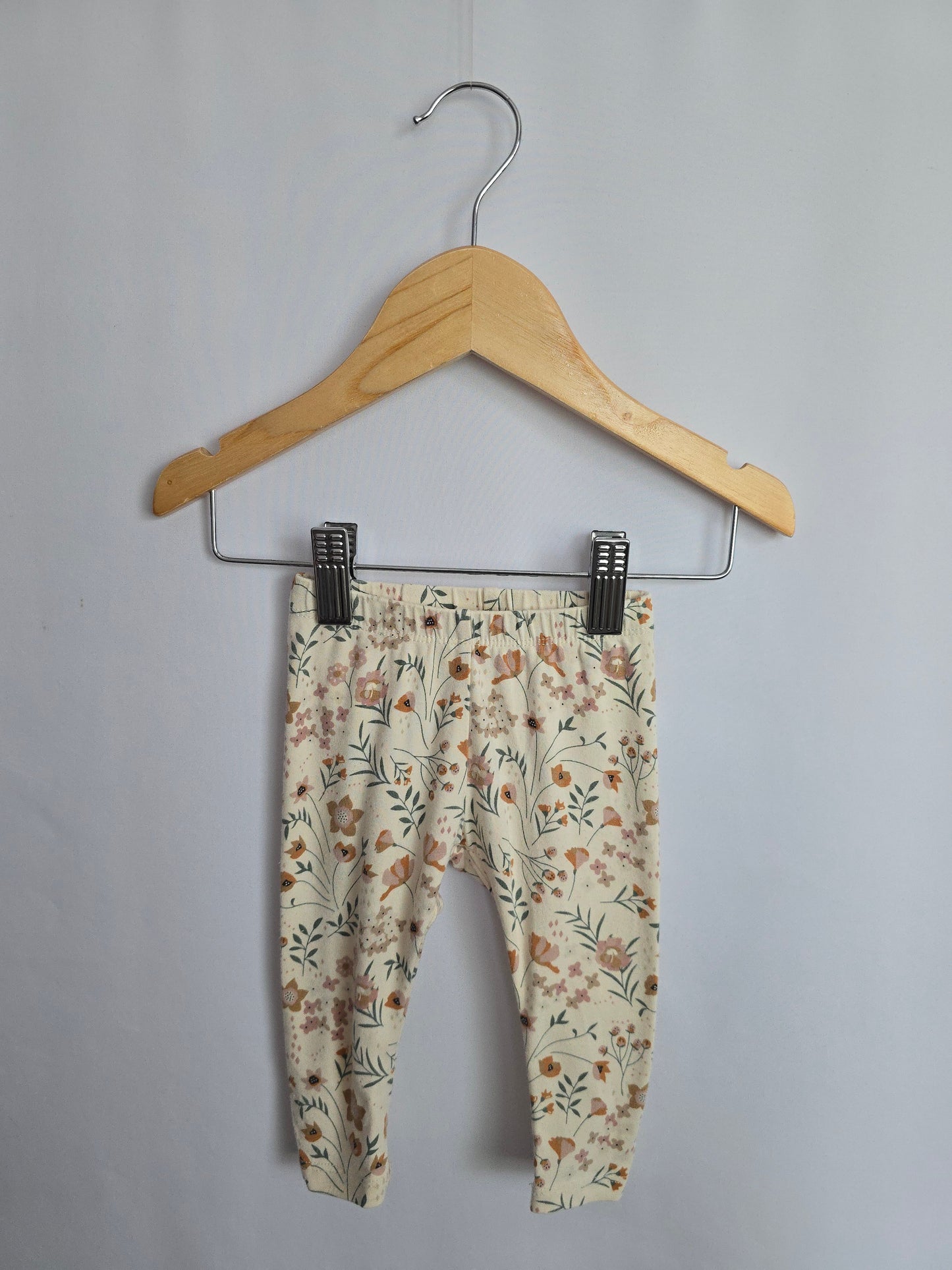 Jax & Lennon Spring Floral Leggings • 0-6 months