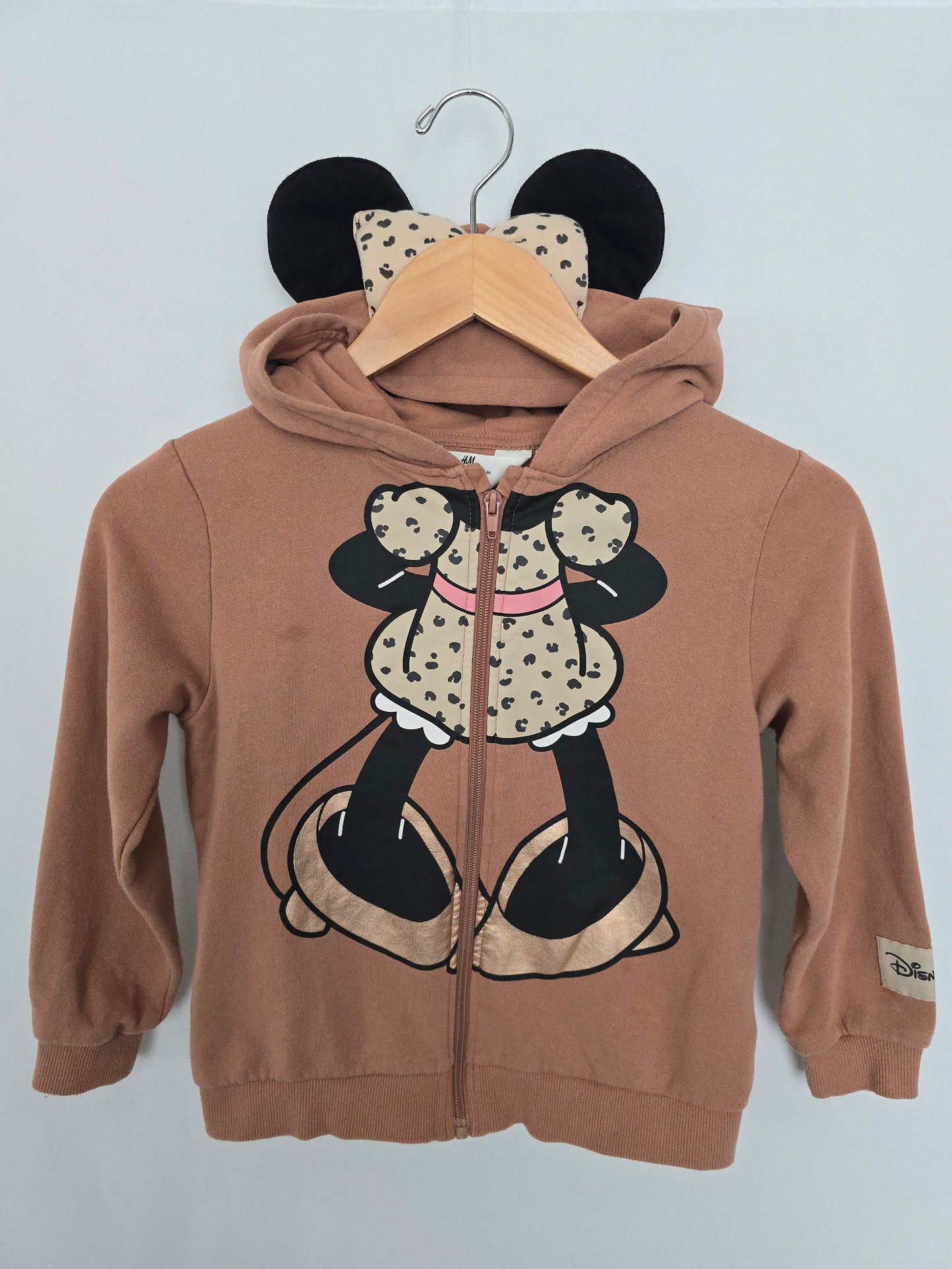 PLAY H&M Minnie Graphic Hoodie • 6-8 years