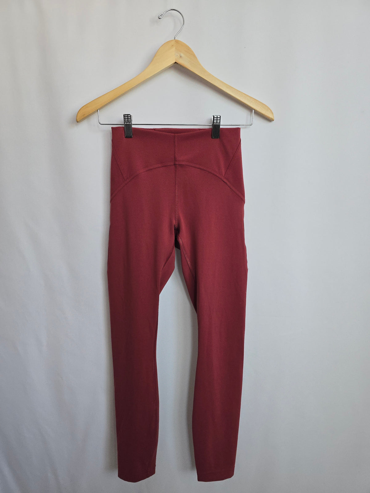 Lululemon Muled Wine In Still High Rise Tight 25" • Small 4