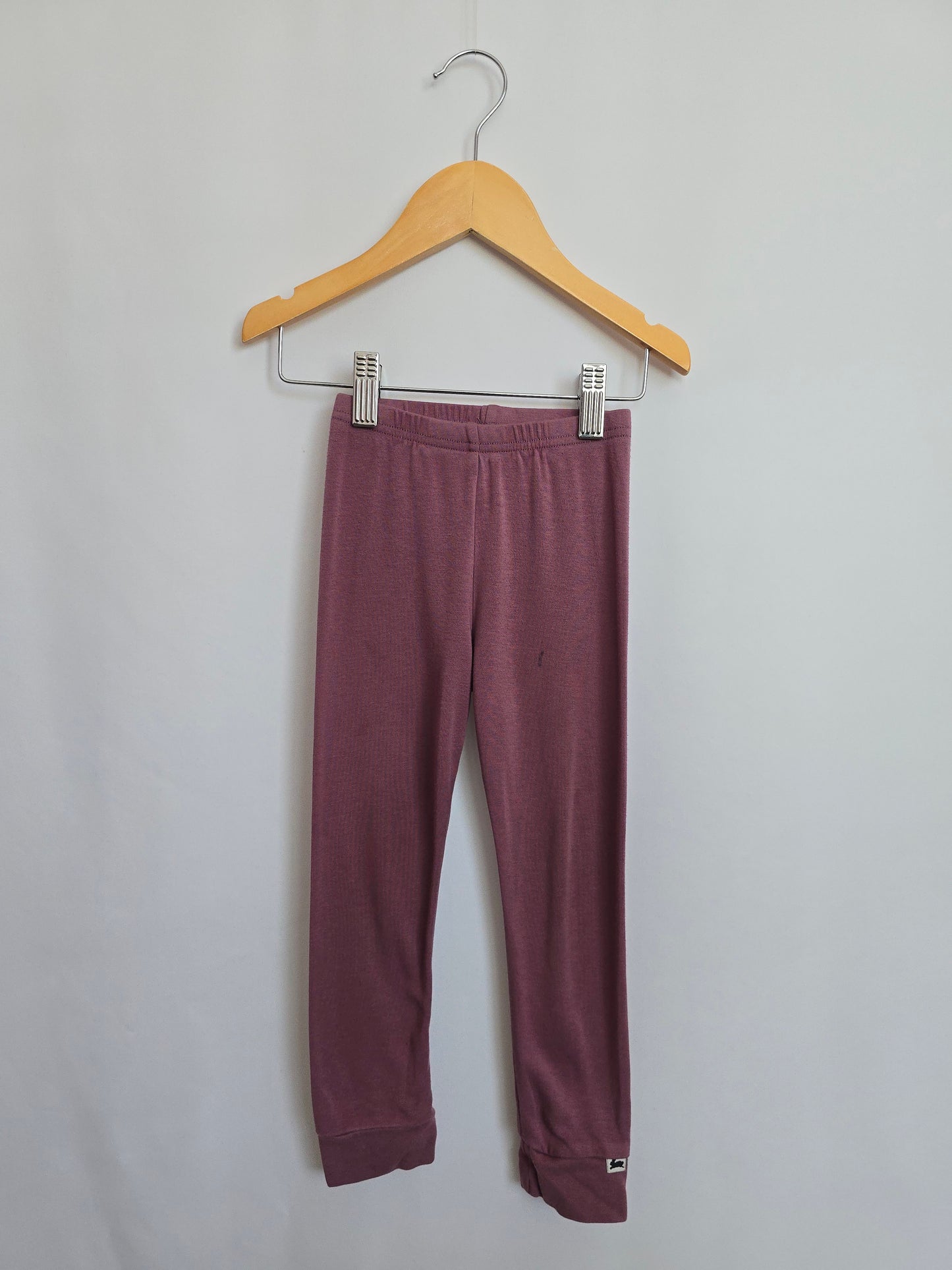 PLAY Little & Lively Plum Leggings • 3 years