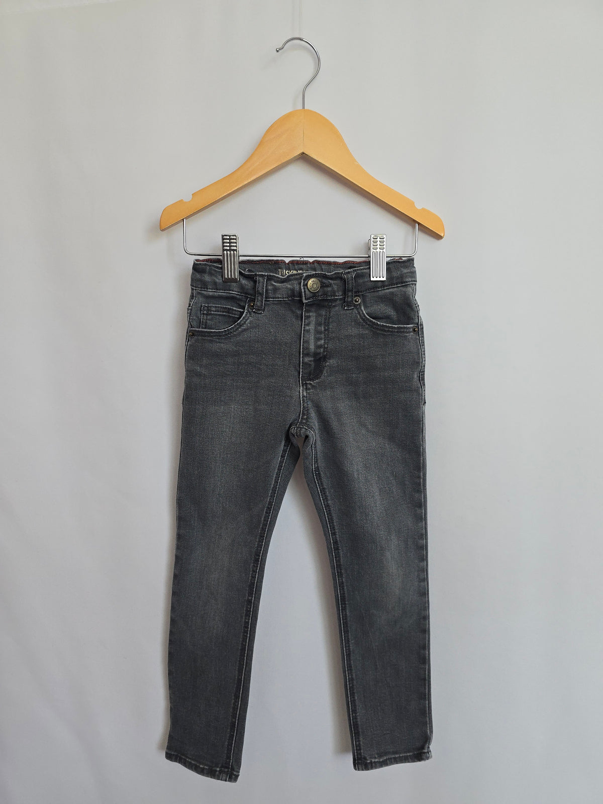 Zara Grey Wash Denim • 4-5 years