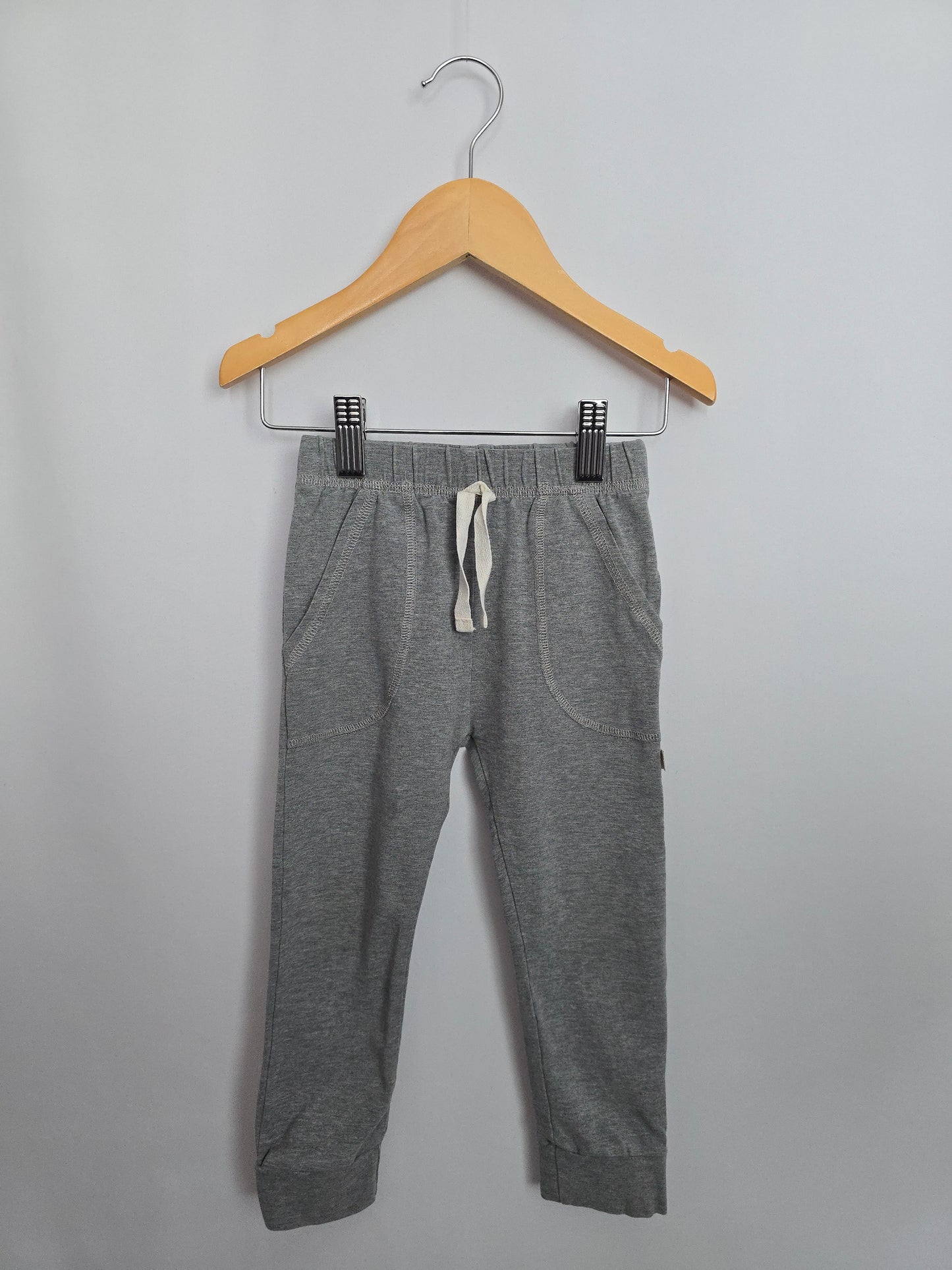PLAY Jax & Lennon Light Grey Lounge Pants • 2-3 years