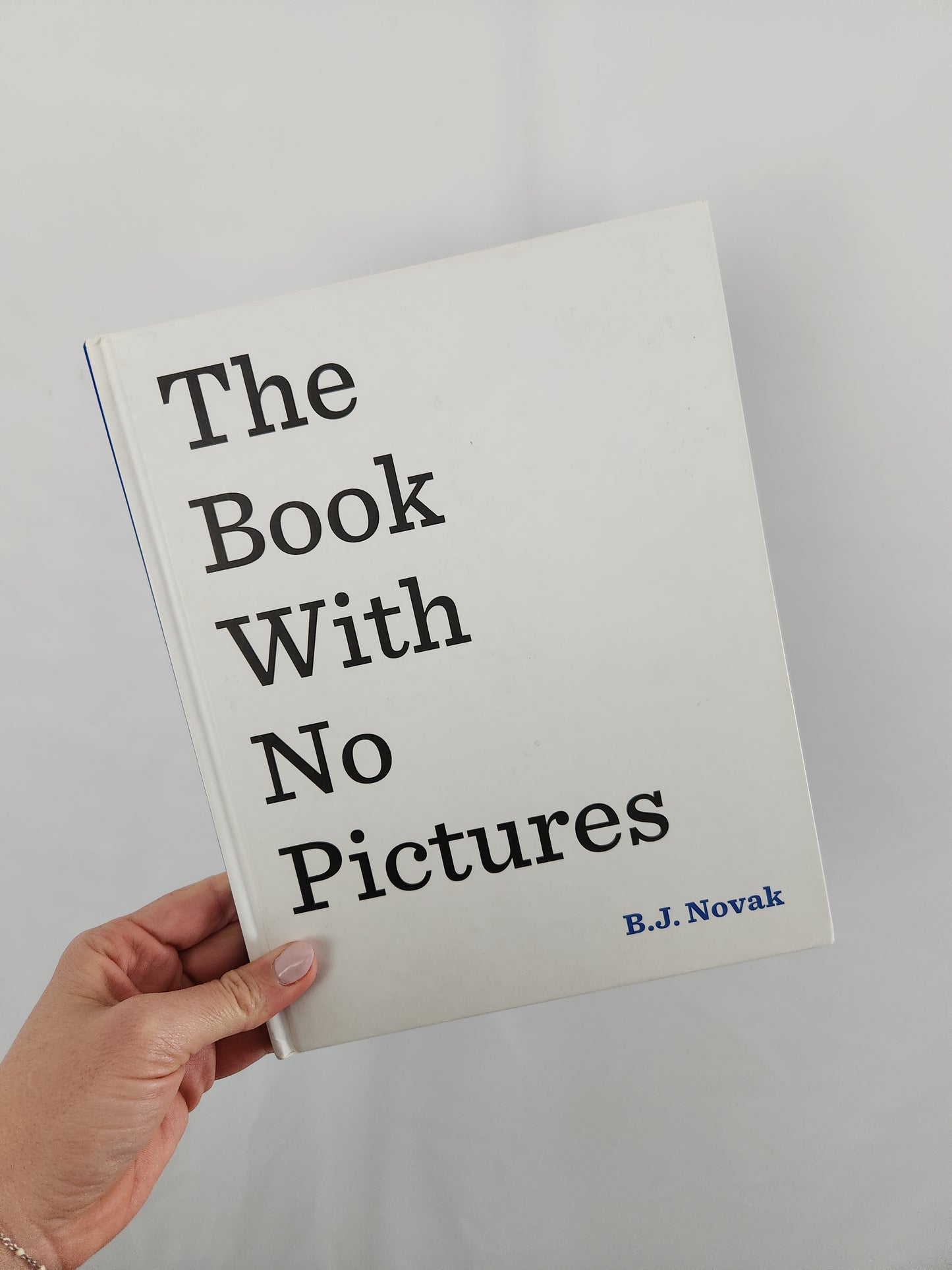 The Book With No Pictures • Hardcover