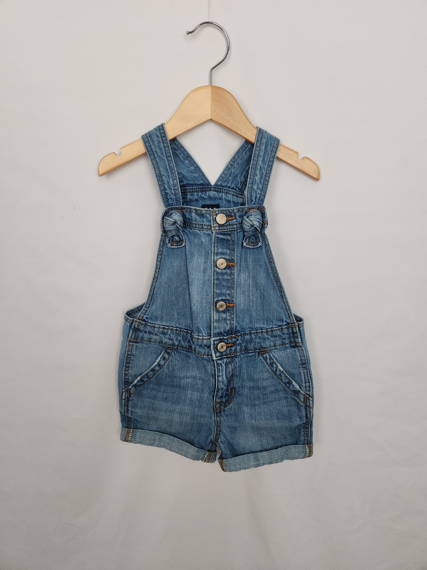 Gap Knotted Denim Shortalls • 3 years