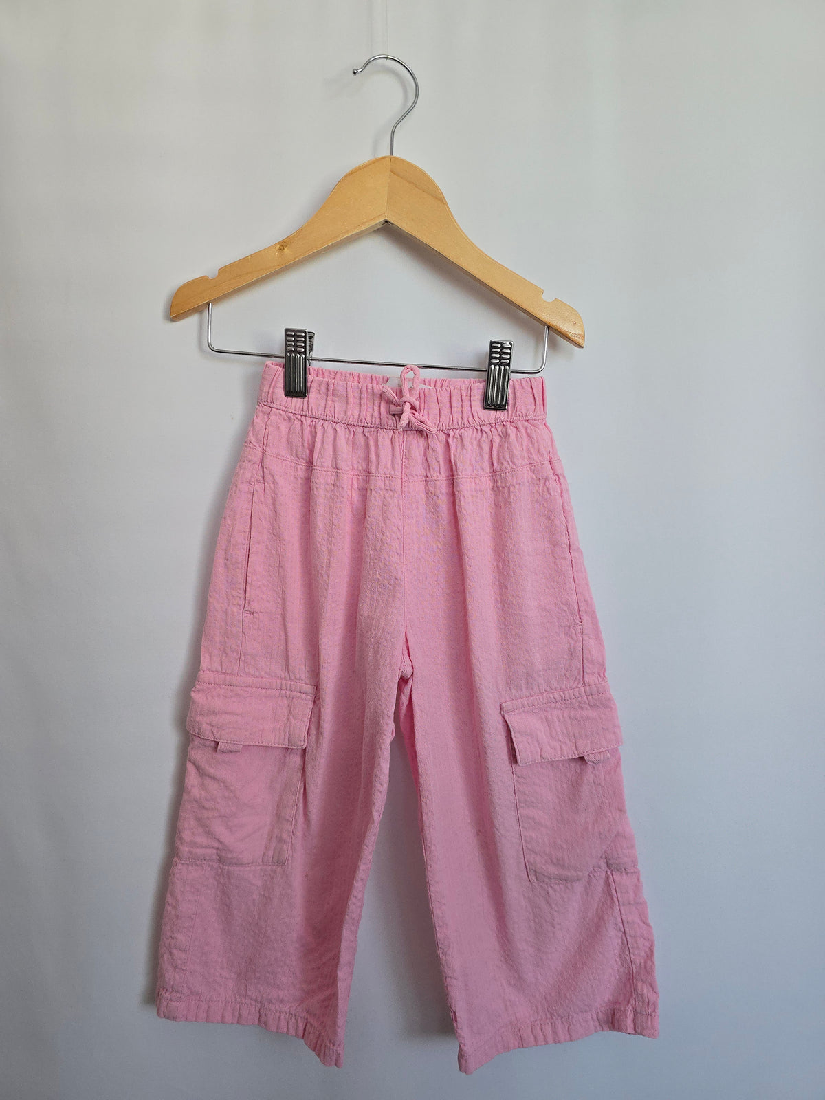 PLAY Zara Pink Cargo Pants • 3 years