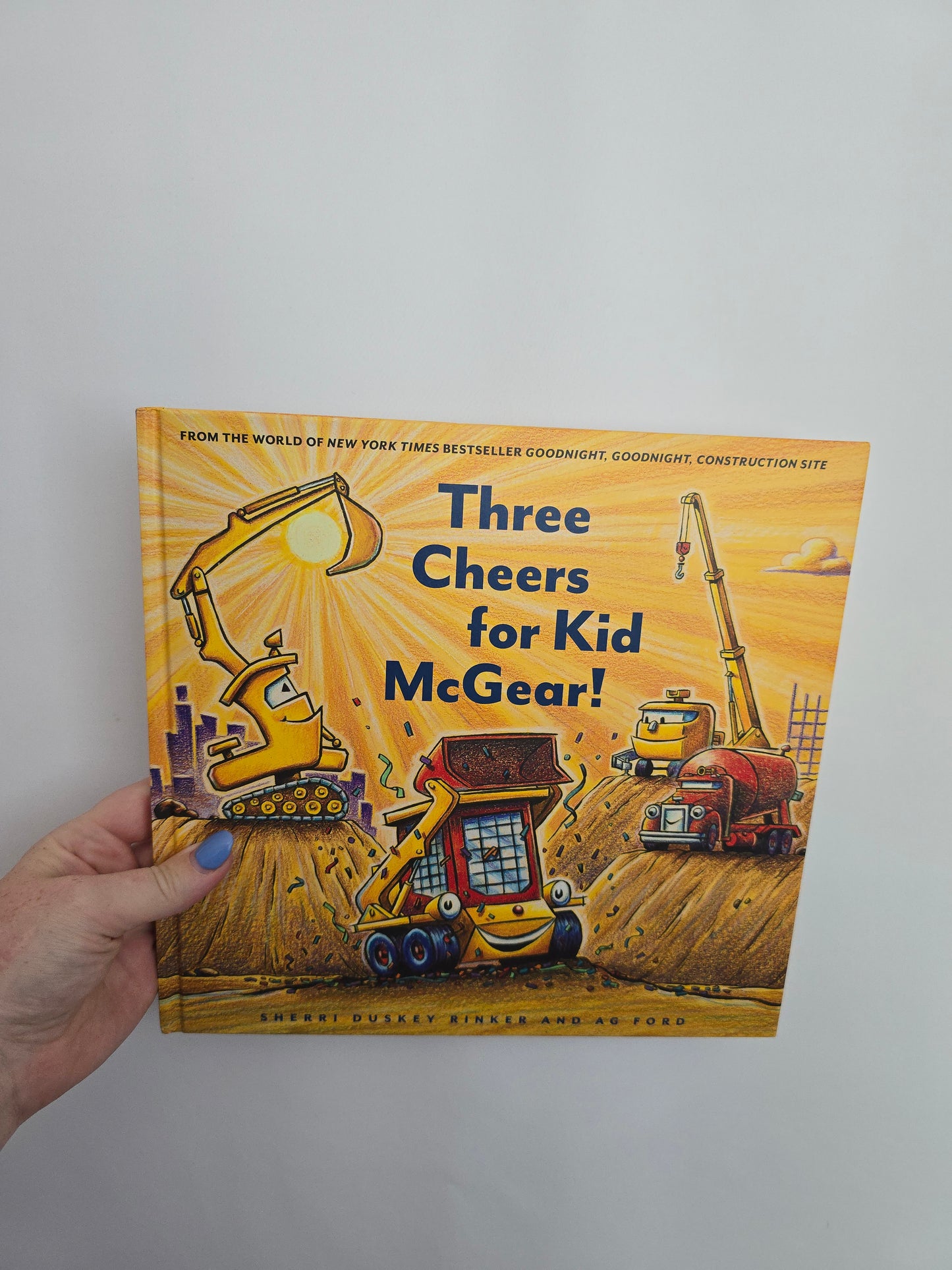 Three Cheers For Kid McGear • Hardcover Book