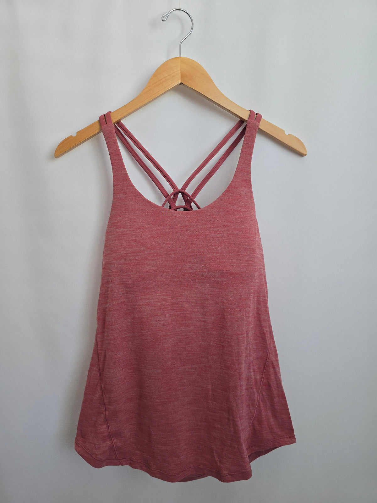 Lululemon Moment to Move Heathered Cherry Tank • Medium 6