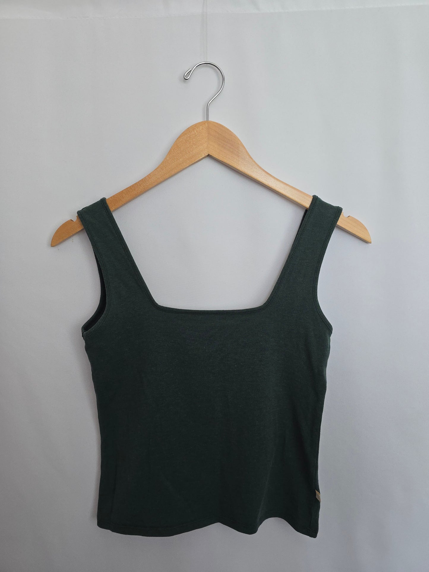 Jax & Lennon Emerald Square Neck Tank • X-Small