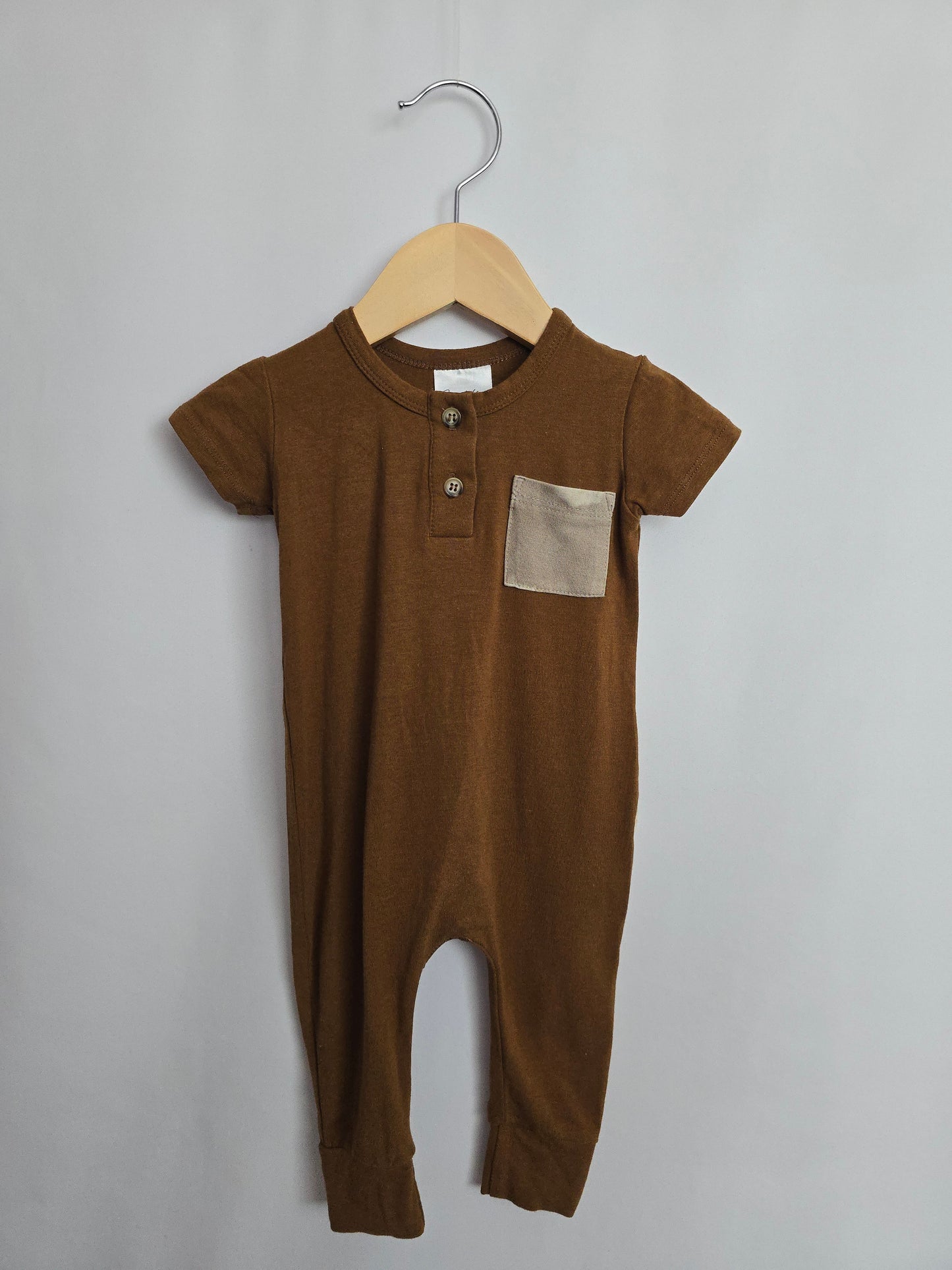 Jax & Lennon Hazel Tee Romper • 0-6 months
