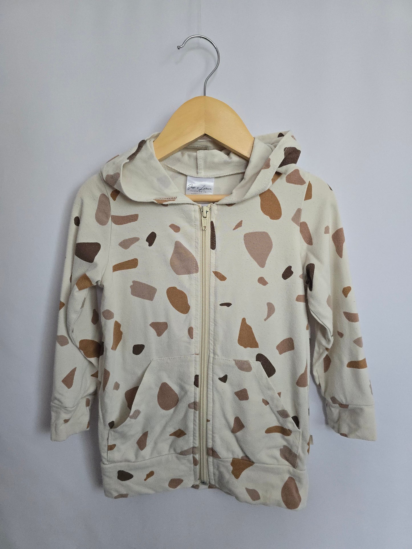 PLAY Jax & Lennon Muted Boulders Zip Hoodie • 18-24 months