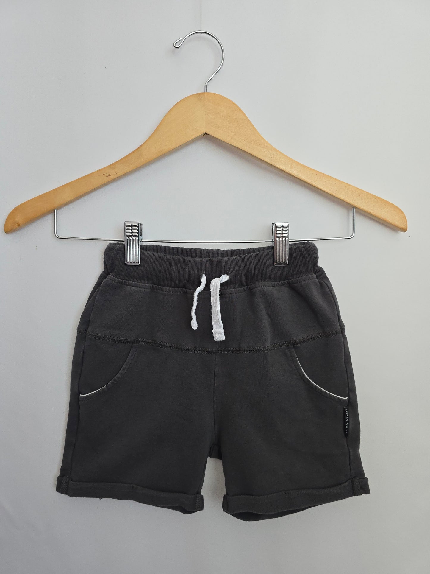 Little Bipsy Dark Grey Shorts • 7 years