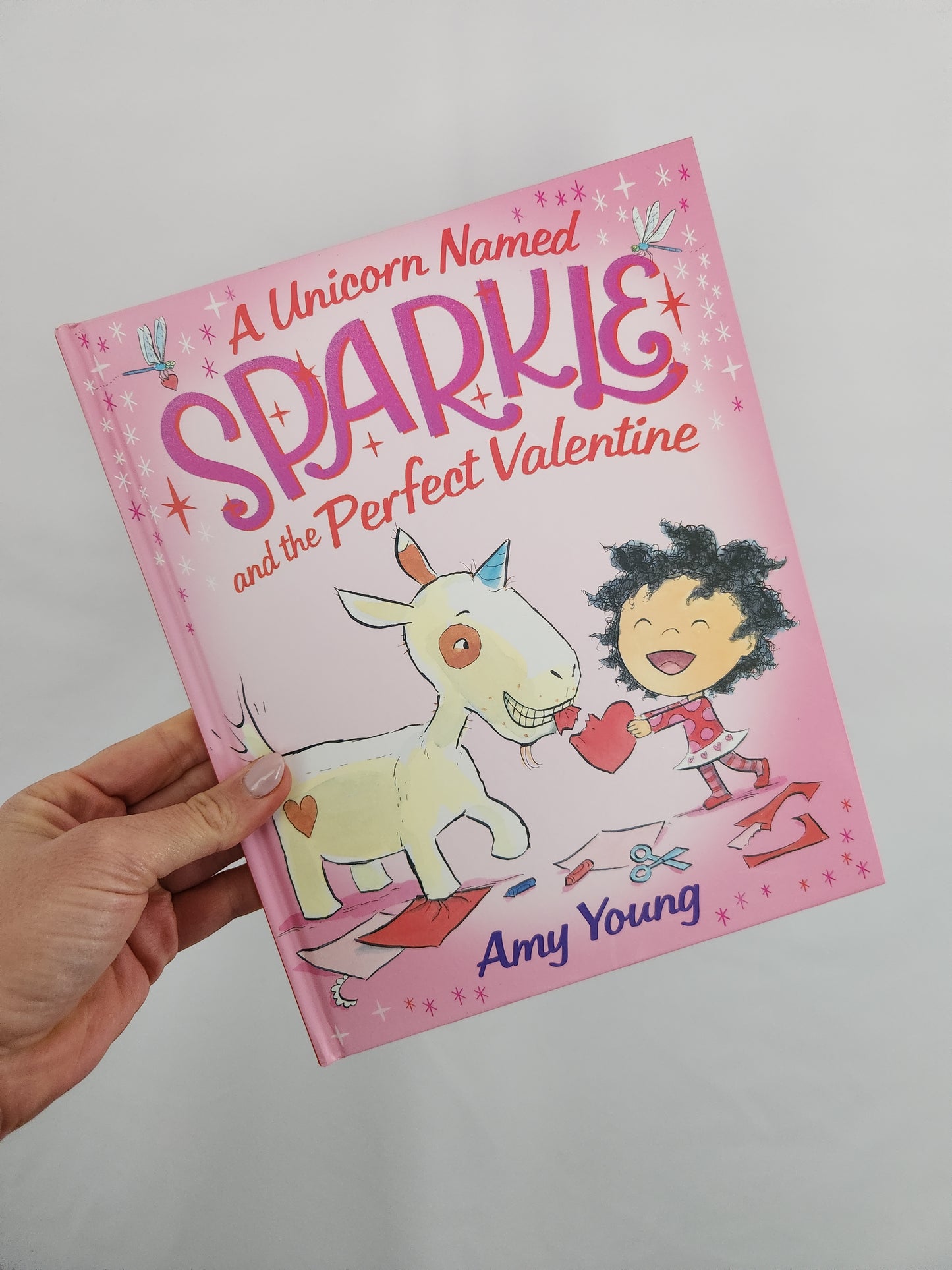 A Unicorn Named Sparkle & The Perfect Valentine • Hardcover Book