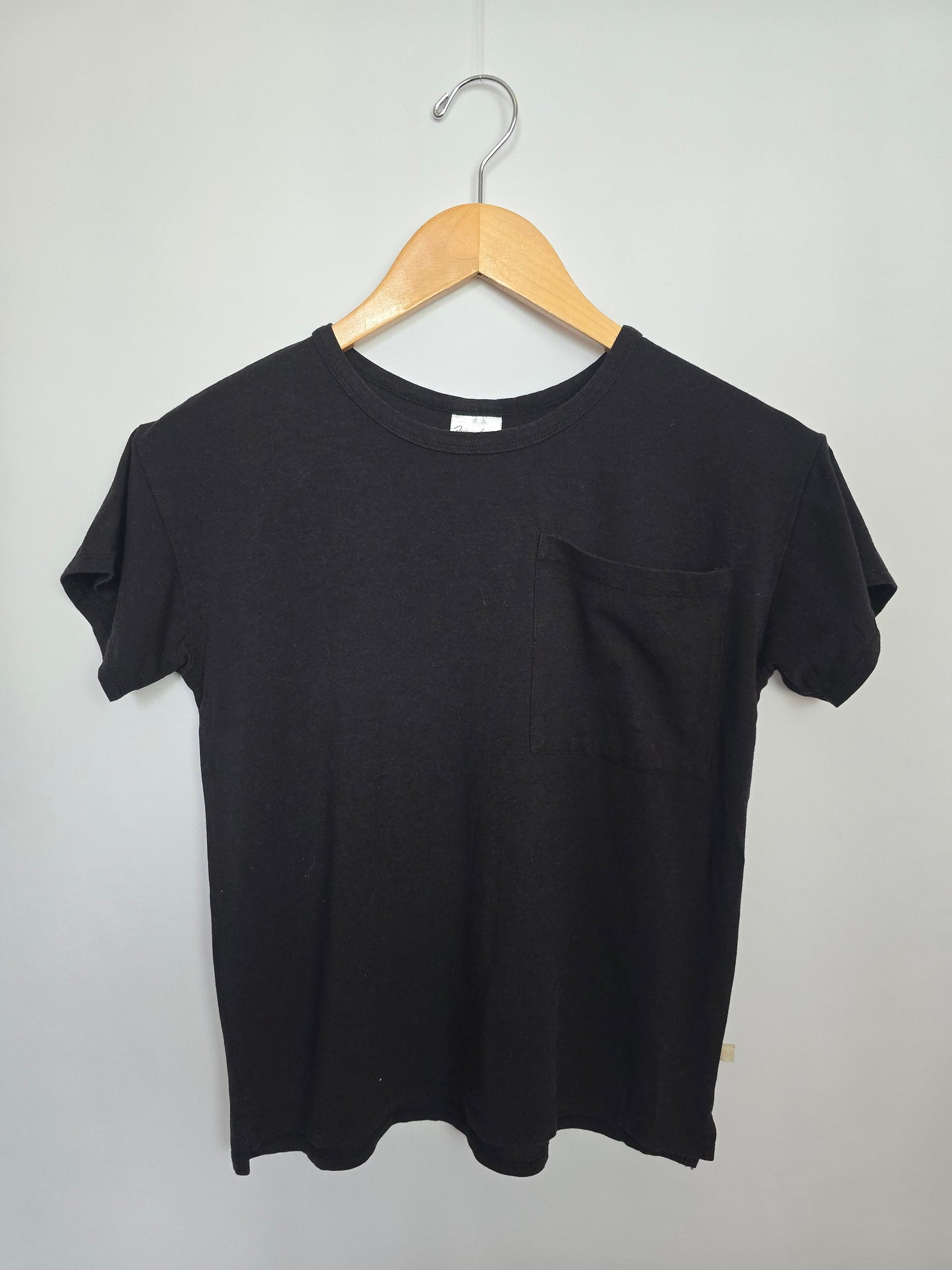 Jax & Lennon Black Boxy Tee • Youth Medium 8-9 years