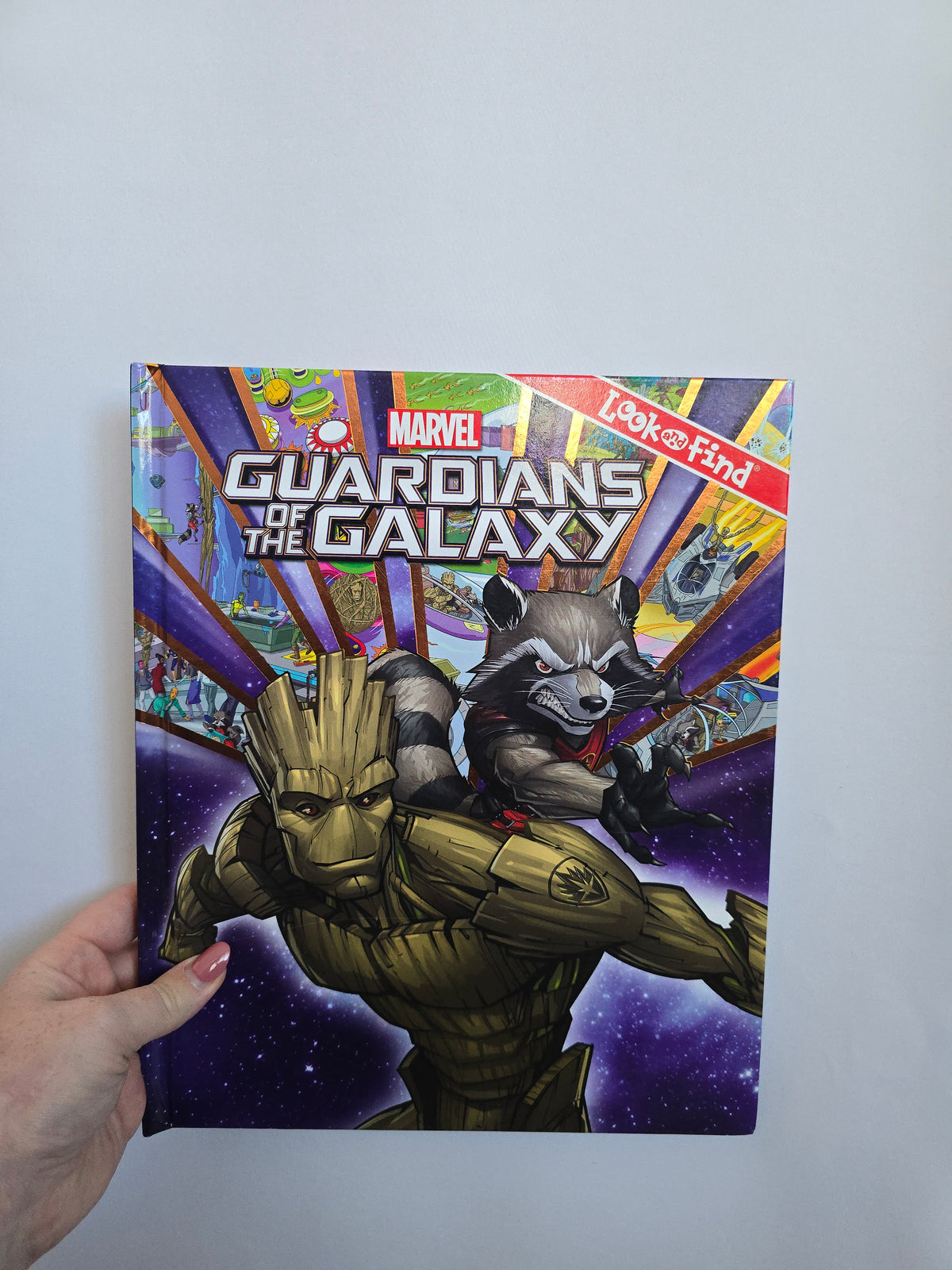 Guardian Of The Galaxy Look & Find Large • Hardcover Book