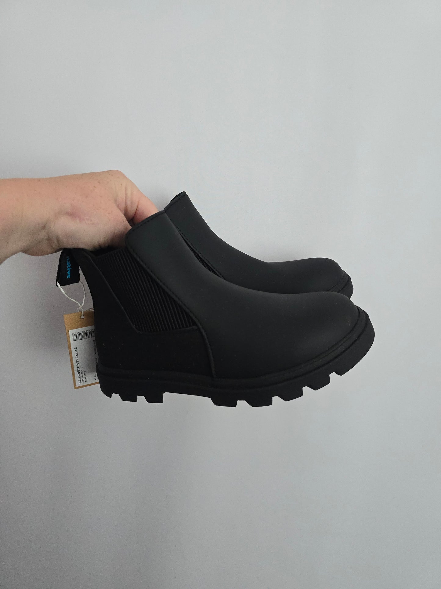 NEW Native Kensington Black Boot • 13C