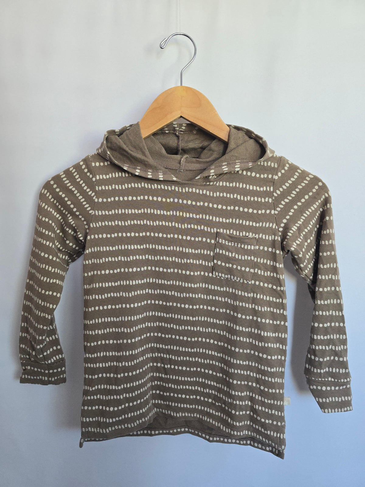 Jax & Lennon Dotted Lines Hoodie • 4-5 years
