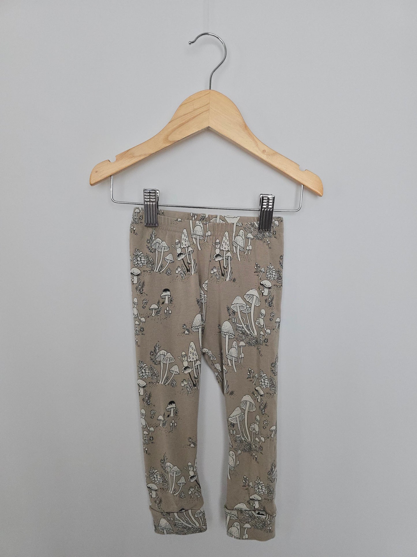 Little & Lively Mushrooms Leggings • 12-18 months
