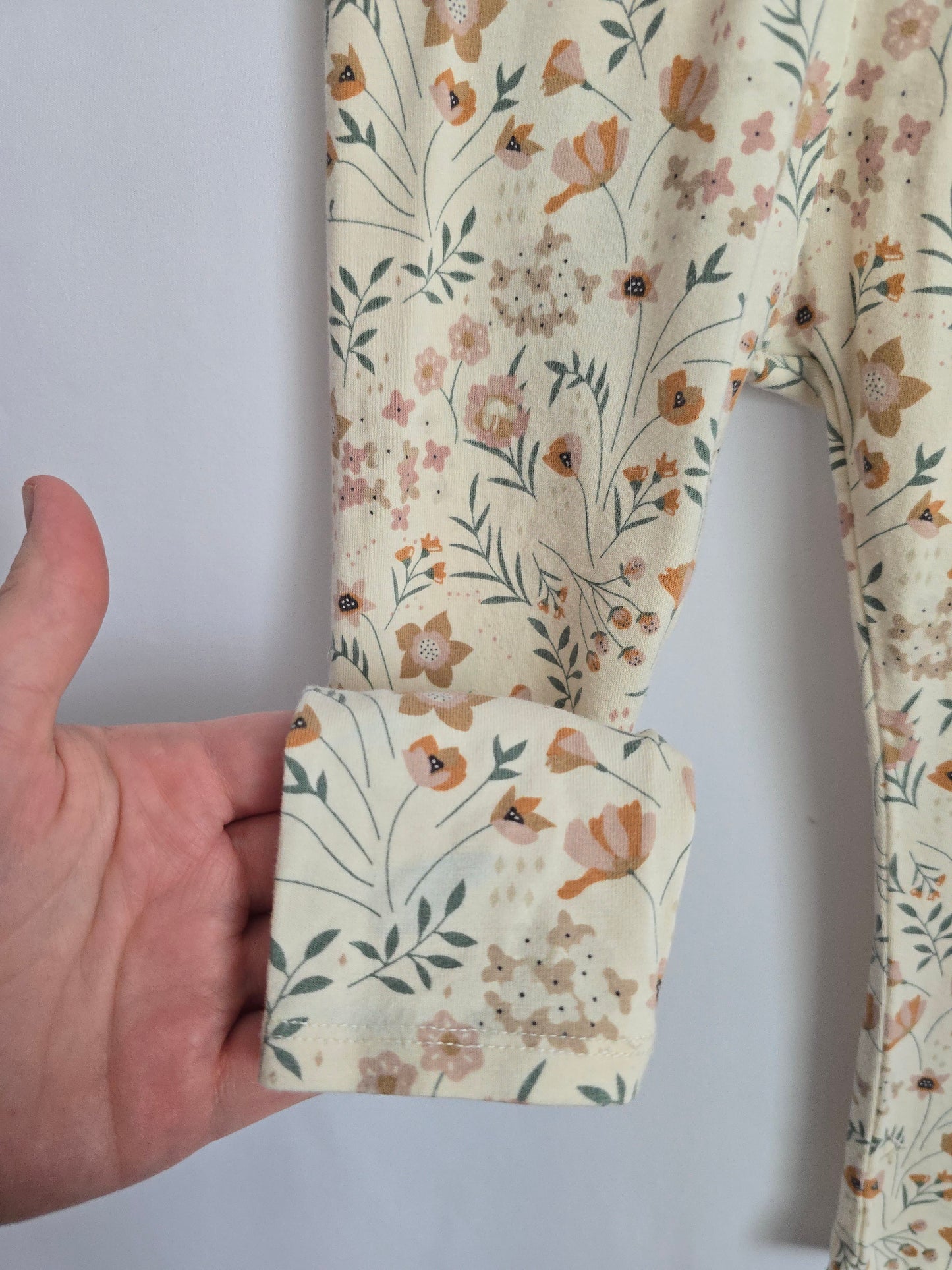 Jax & Lennon Spring Floral Leggings • 18-24 months