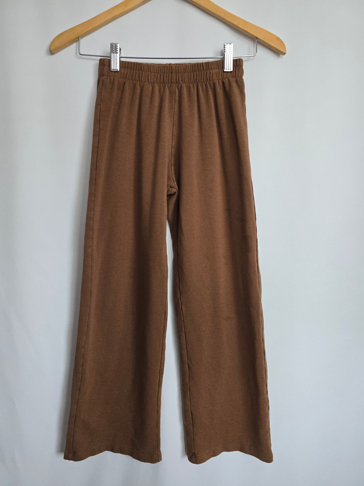 PLAY Jax & Lennon Cocoa Brown Wide Leg Pants • Youth Large 10-11 years