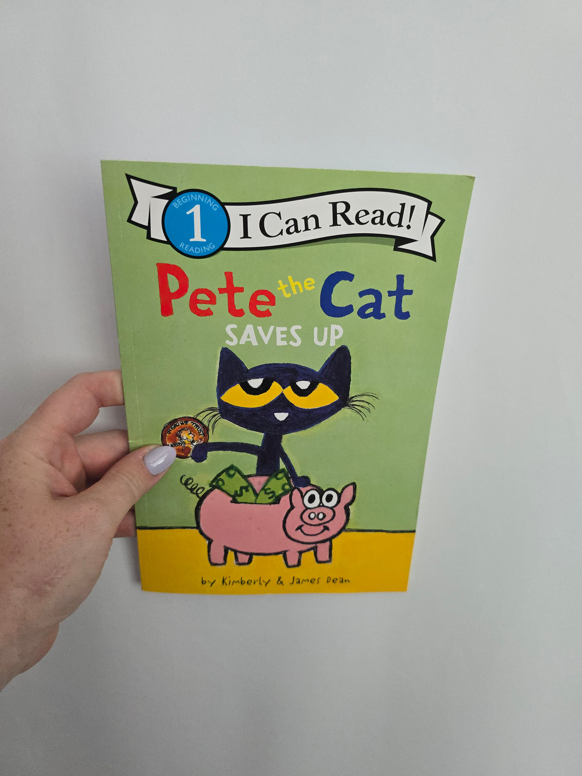 Pete The Cat Saves Up - I Can Read • Softcover Book