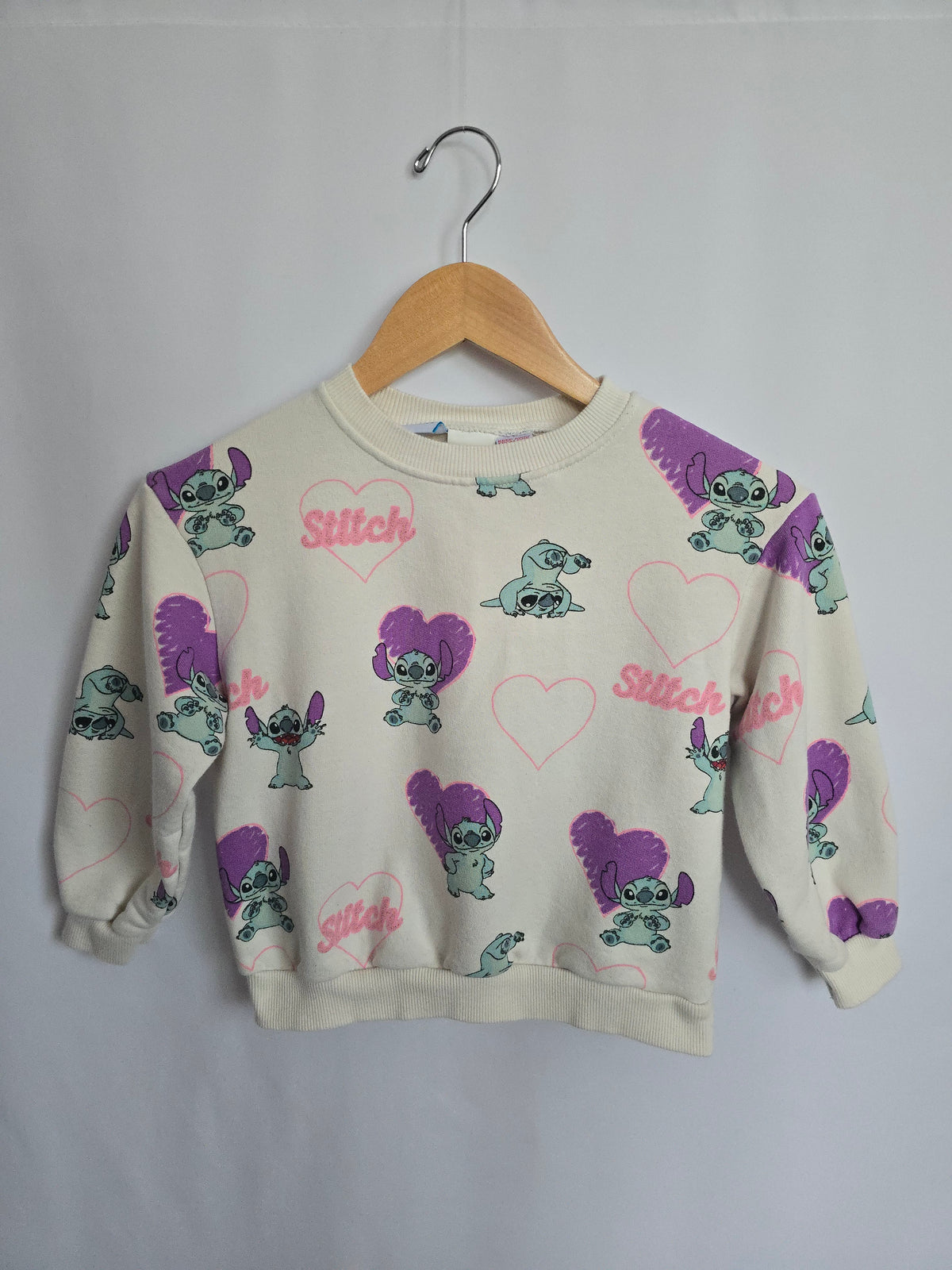 Zara x Stitch Crewneck • 6 years