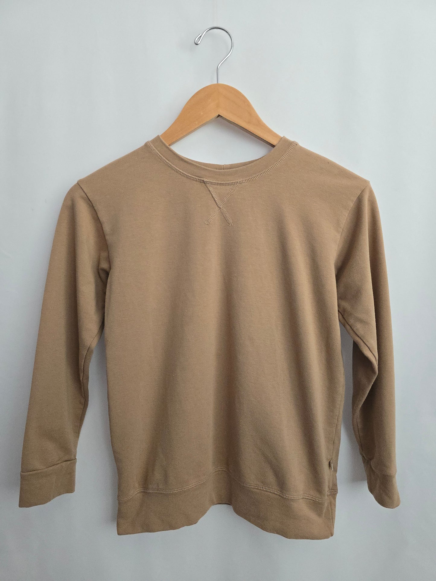 Jax & Lennon Oak Relaxed Terry Crewneck • Youth Large 10-11 years