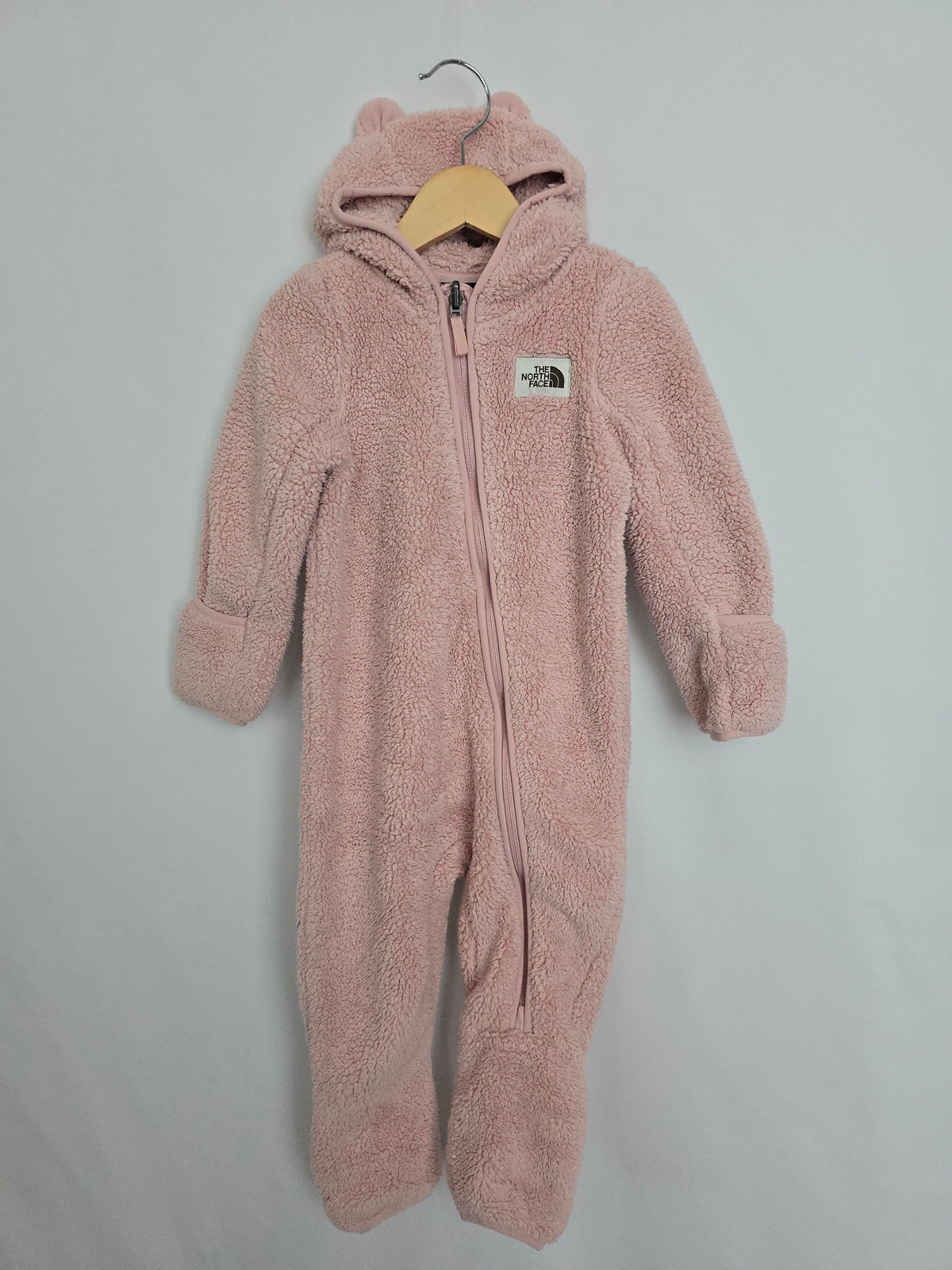 The North Face Blush Teddy Suit • 18-24 months