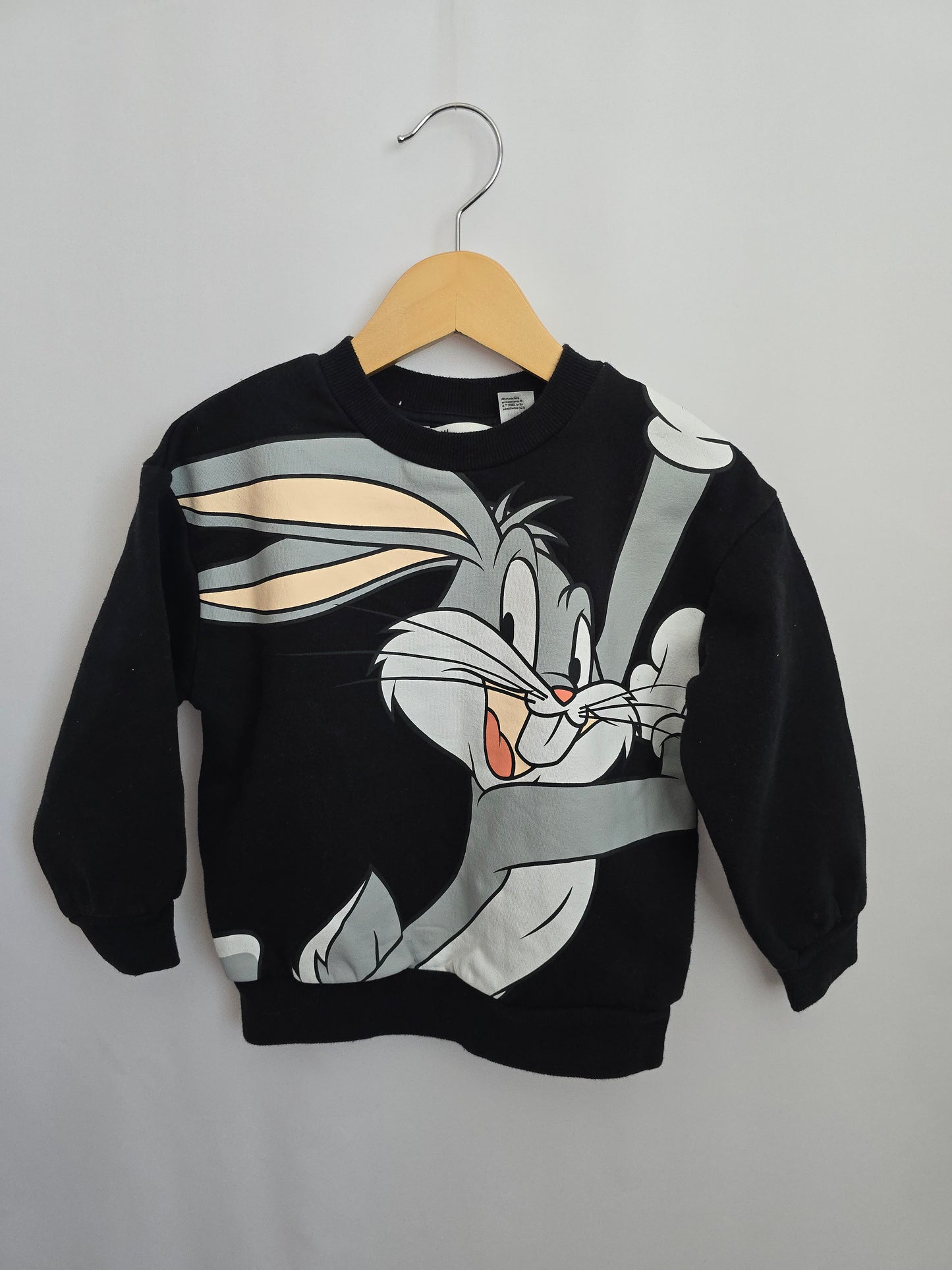 H&M Bugs Bunny Crewneck • 2-4 years