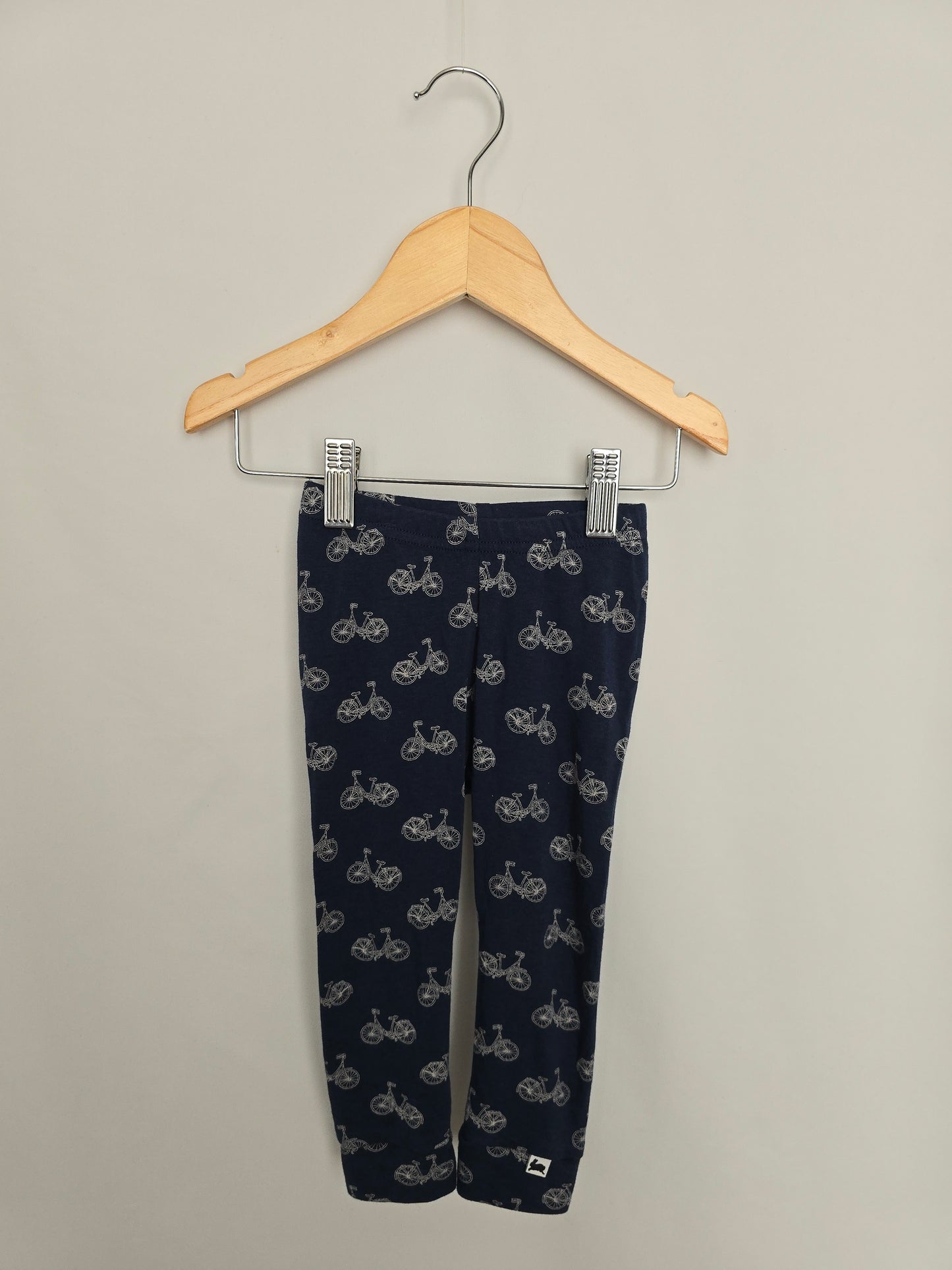 Little & Lively Blue Bikes Leggings • 12-18 months