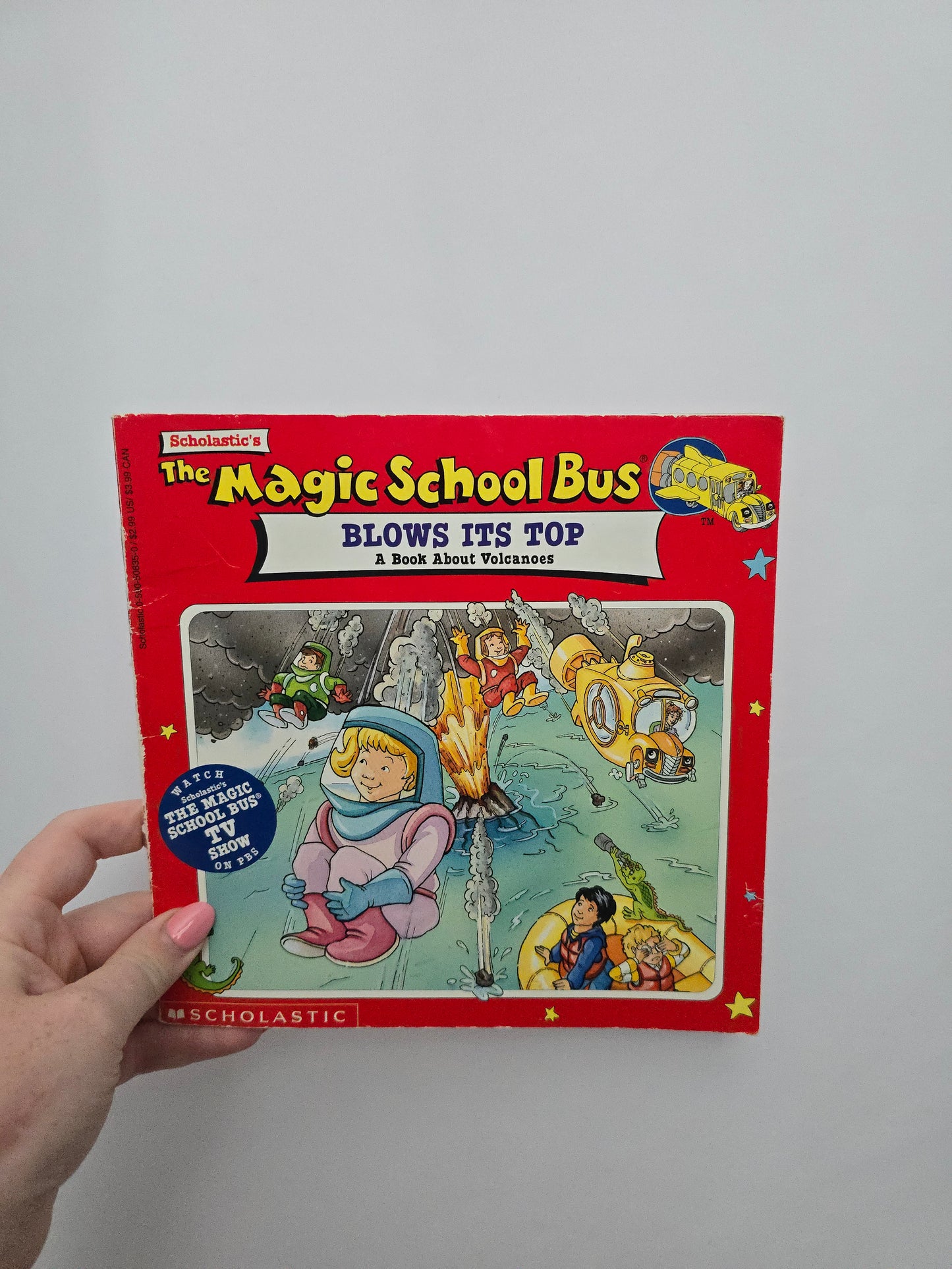 Magic School Bus Blows Its Top • Softcover Book