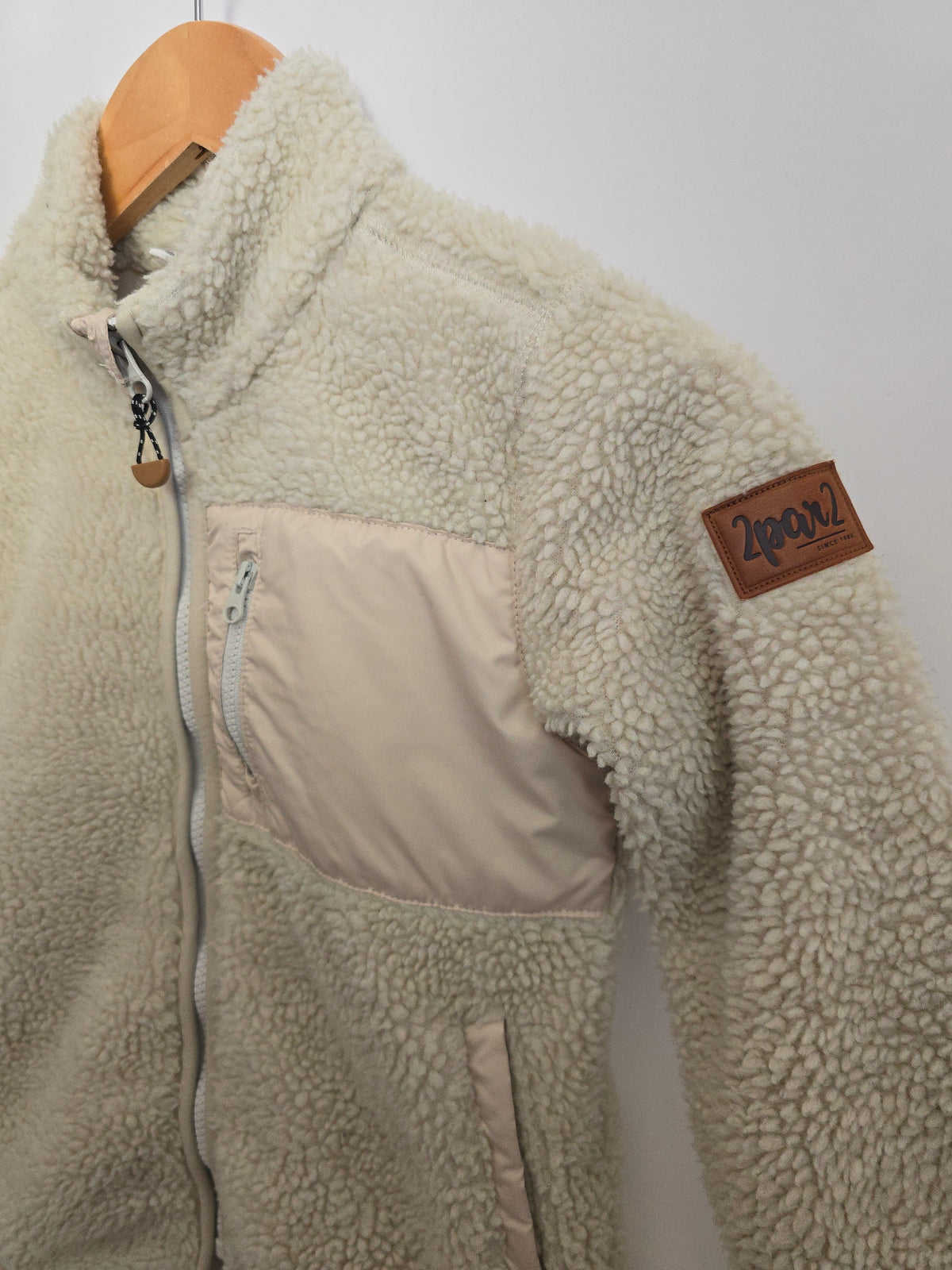 Deux Par Deux Sherpa Coat • 6 years