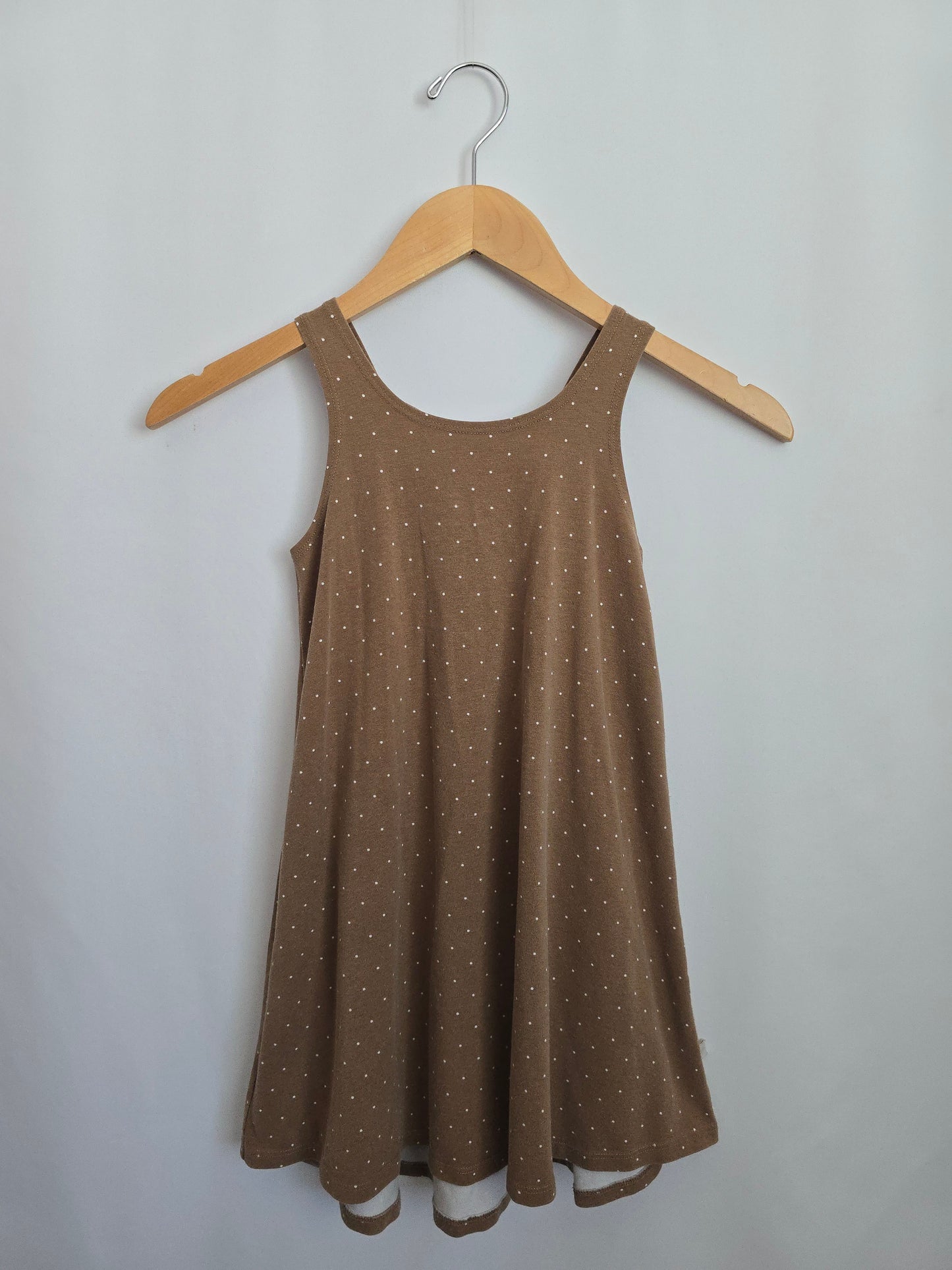Jax & Lennon Dotty Crossback Tank Dress • 5-6 years