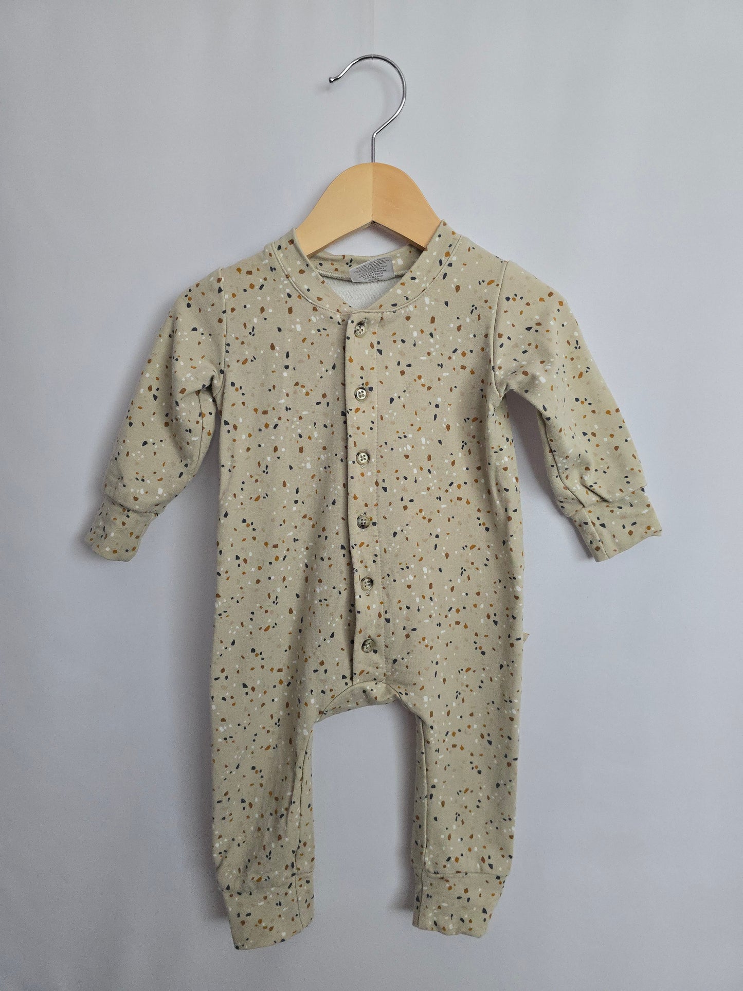 Jax & Lennon Speckle Lounge Suit • 0-6 months