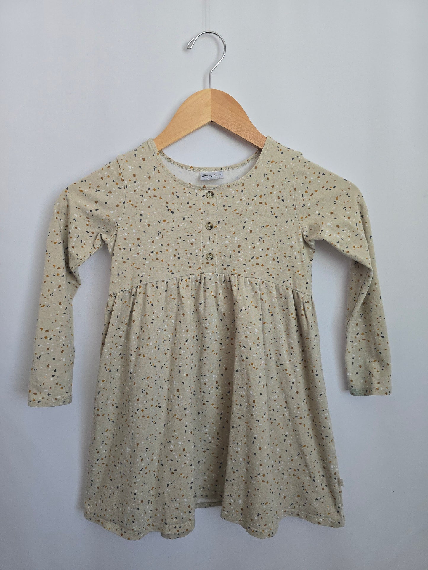 PLAY Jax & Lennon Speckle Empire Dress • 5-6 years