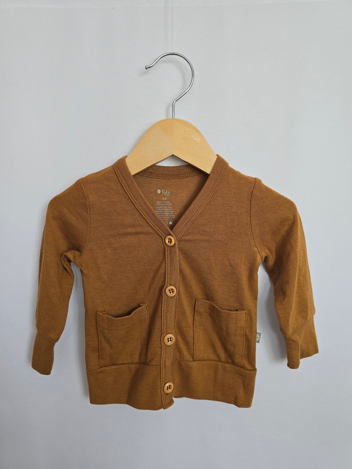 Kyte Nutmeg Cardigan • 3-6 months