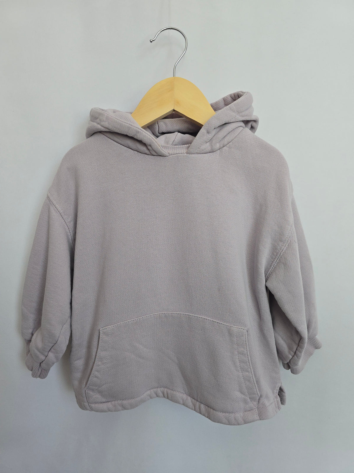 Zara Muted Lavender Hoodie • 3-4 years