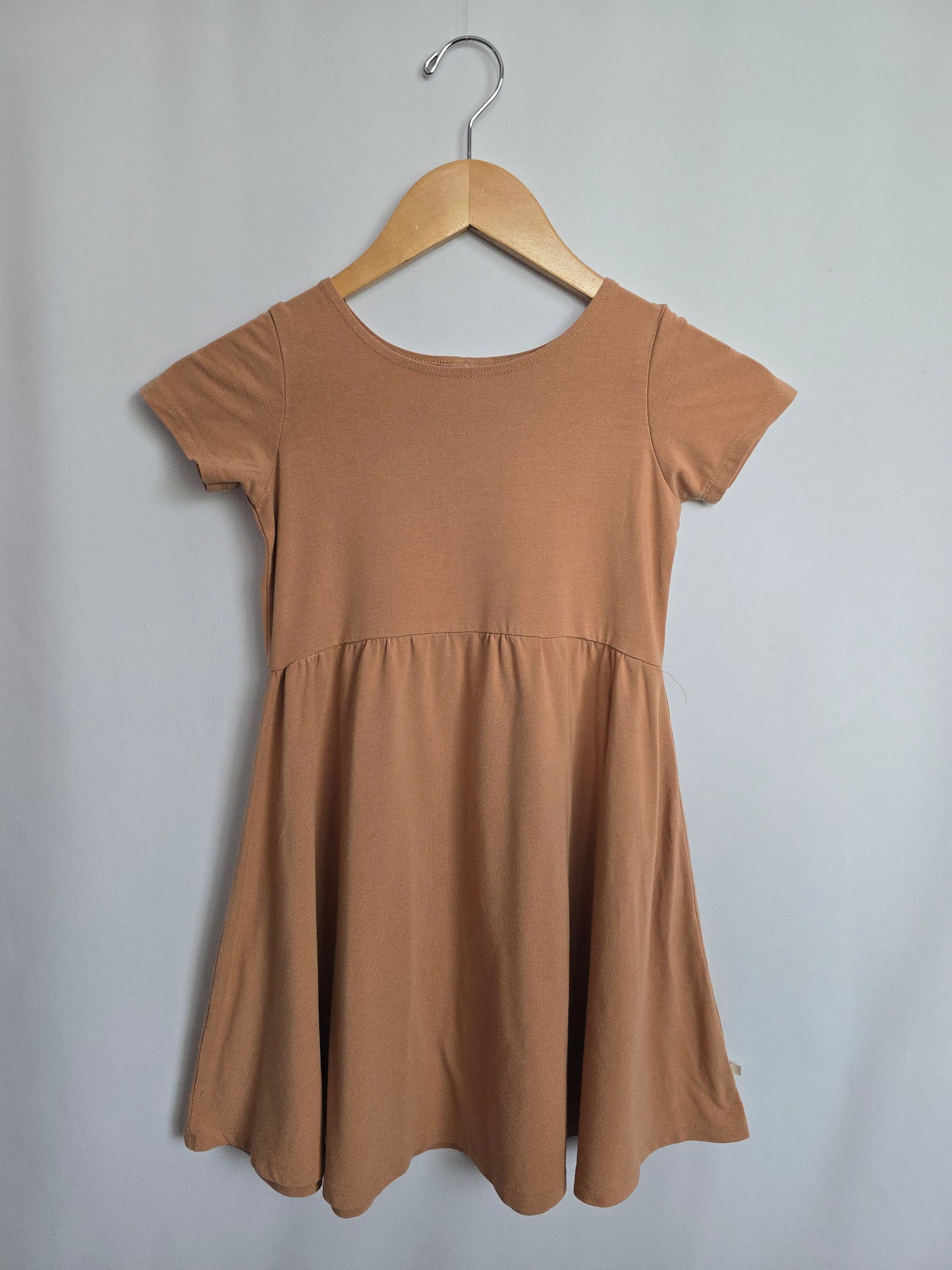Jax & Lennon Terracotta Twirl Dress • Youth Medium 8-9 years