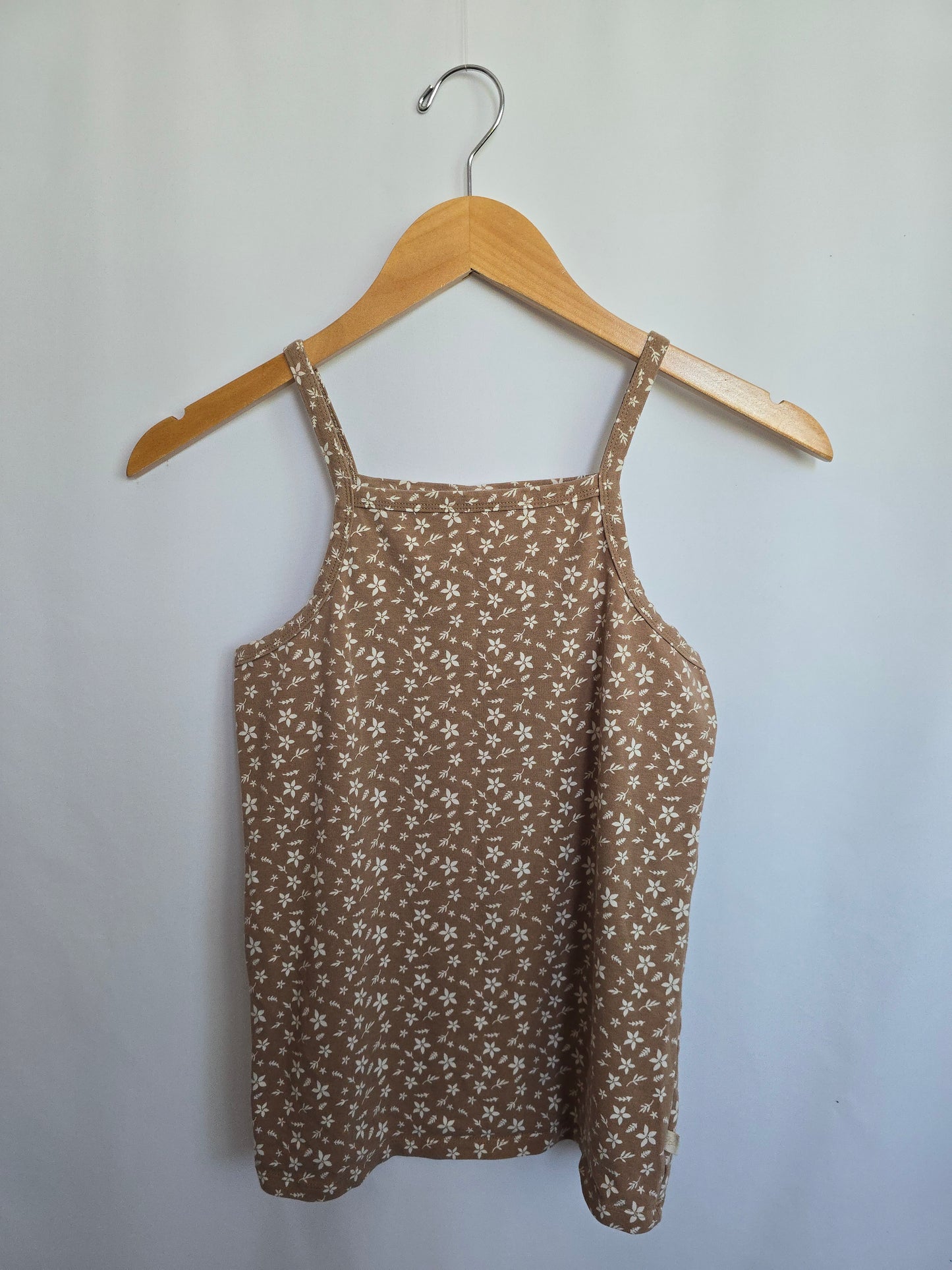 Jax & Lennon Flora Fitted Tank • Youth Large 10-11 years