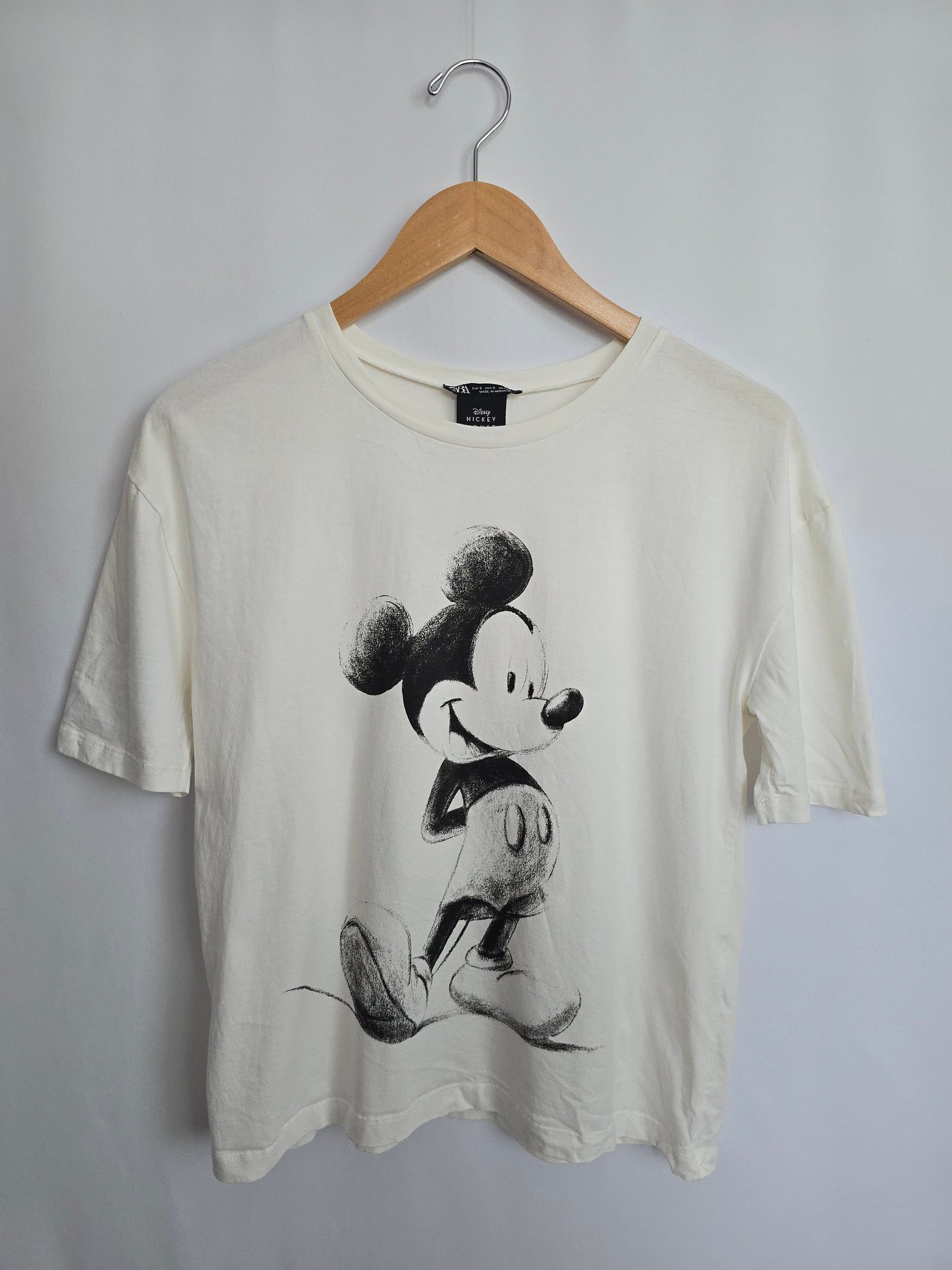 Zara Disney Mickey Oversized Tee • Small