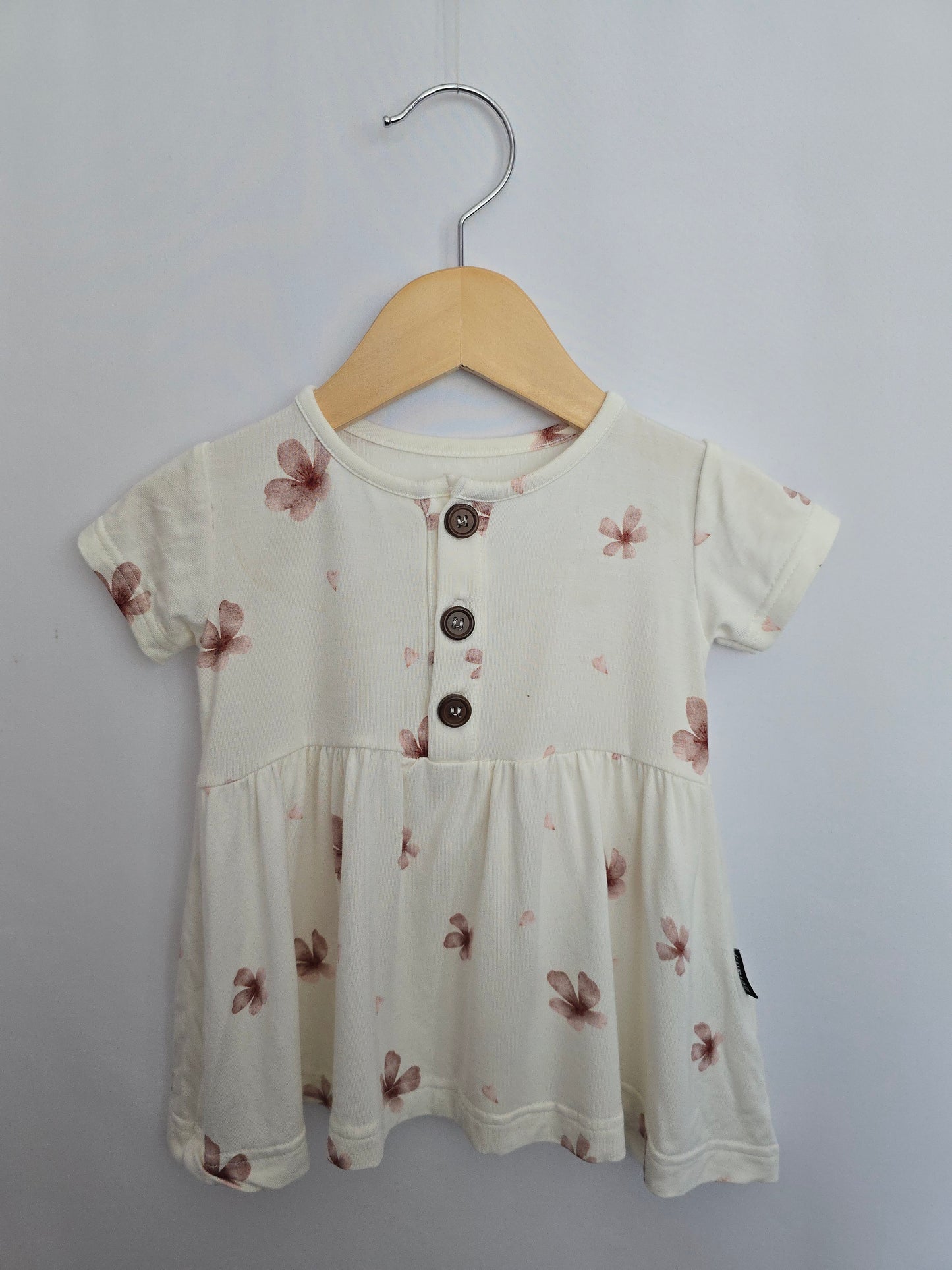 PLAY Belan J Pink Flower Dress • 6-12 months