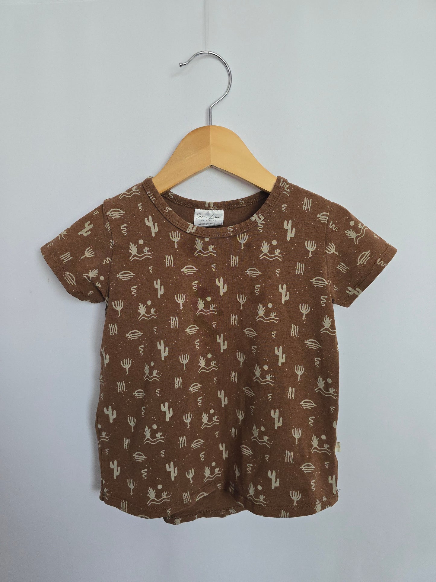 PLAY Jax & Lennon Cactus Basic Tee • 2-3 years