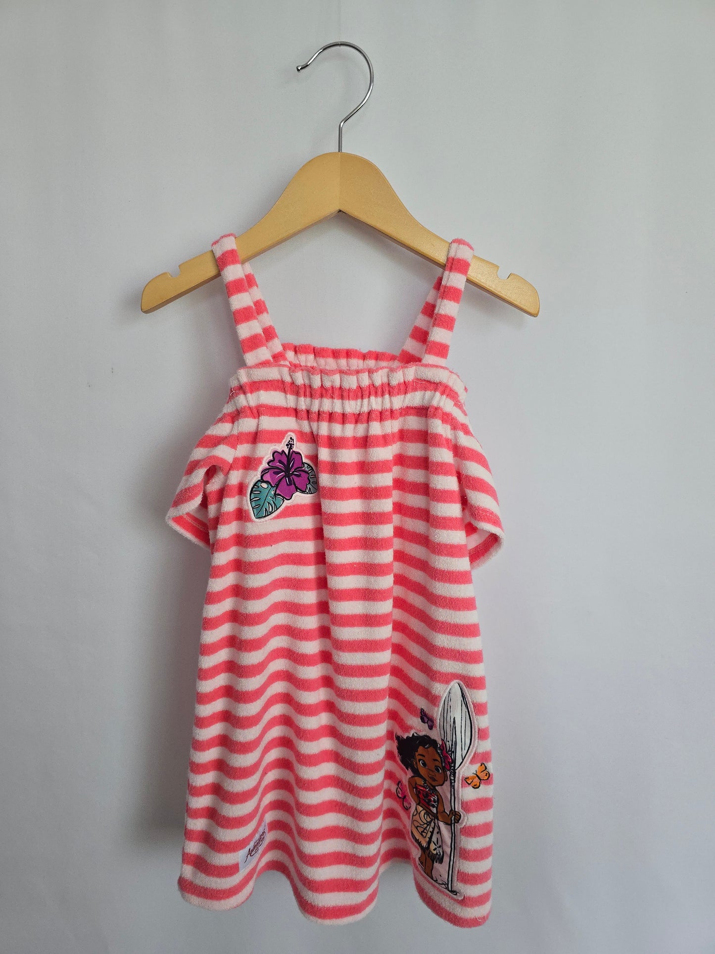 Disney Parks Moana Terry Towel Dress • 3 years