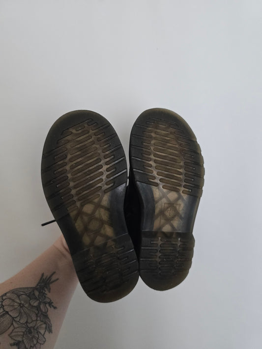 Doc Martens Black Lace Up Boots • 10C