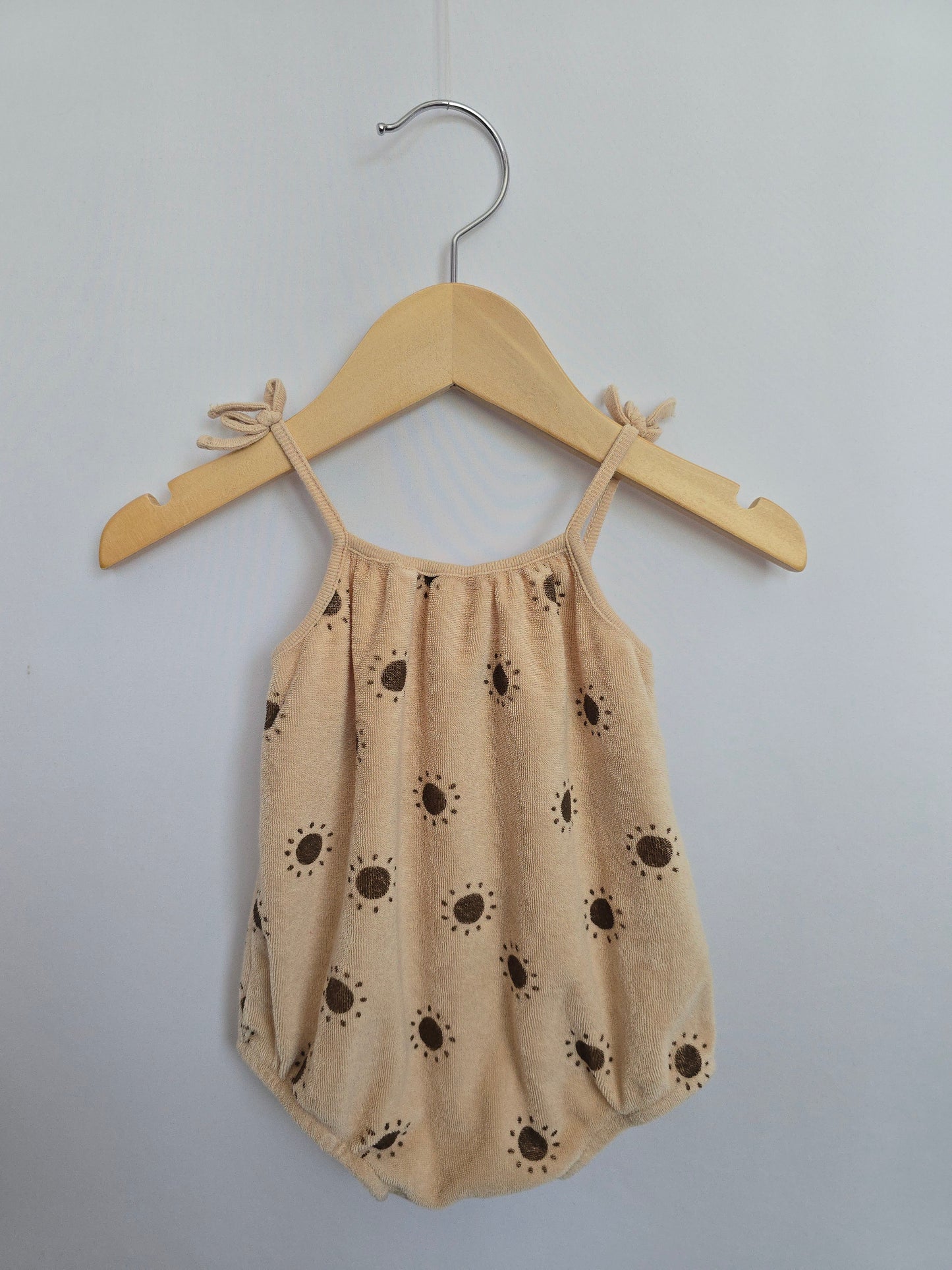 Rylee + Cru Sun Terry Bubble Romper • 0-3 months