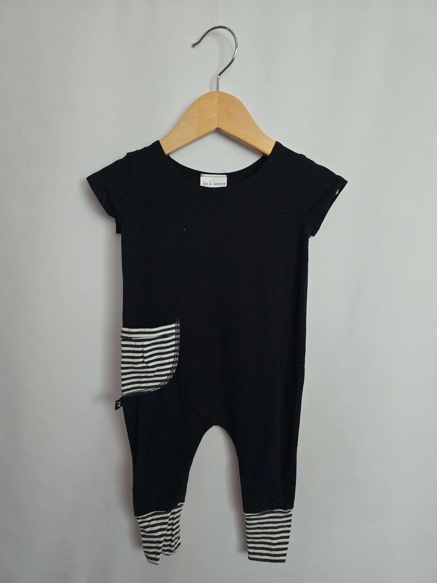 PLAY Jax & Lennon Pocket Romper • 6-12 months