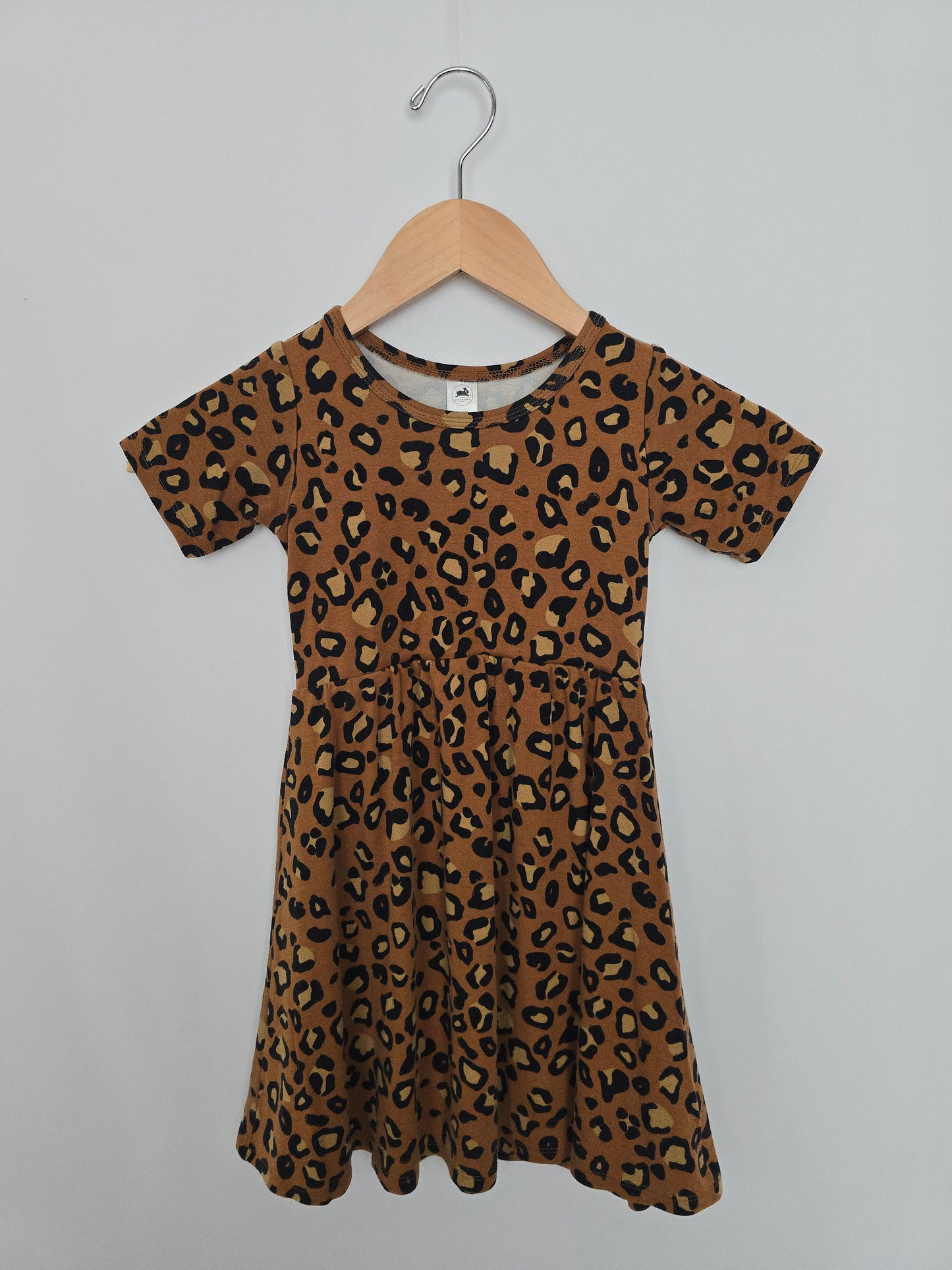 Little & Lively Leopard Twirl Dress • 3-4 years
