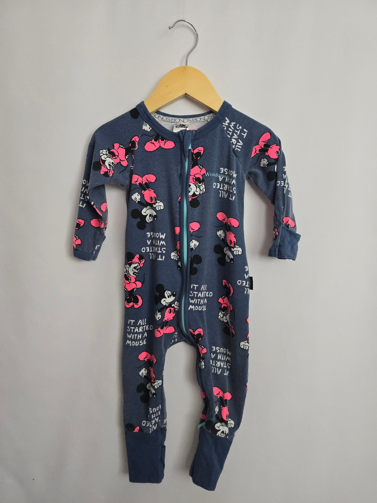 Bonds Wondersuit It All Started Wtih A Mouse • 6-12 months