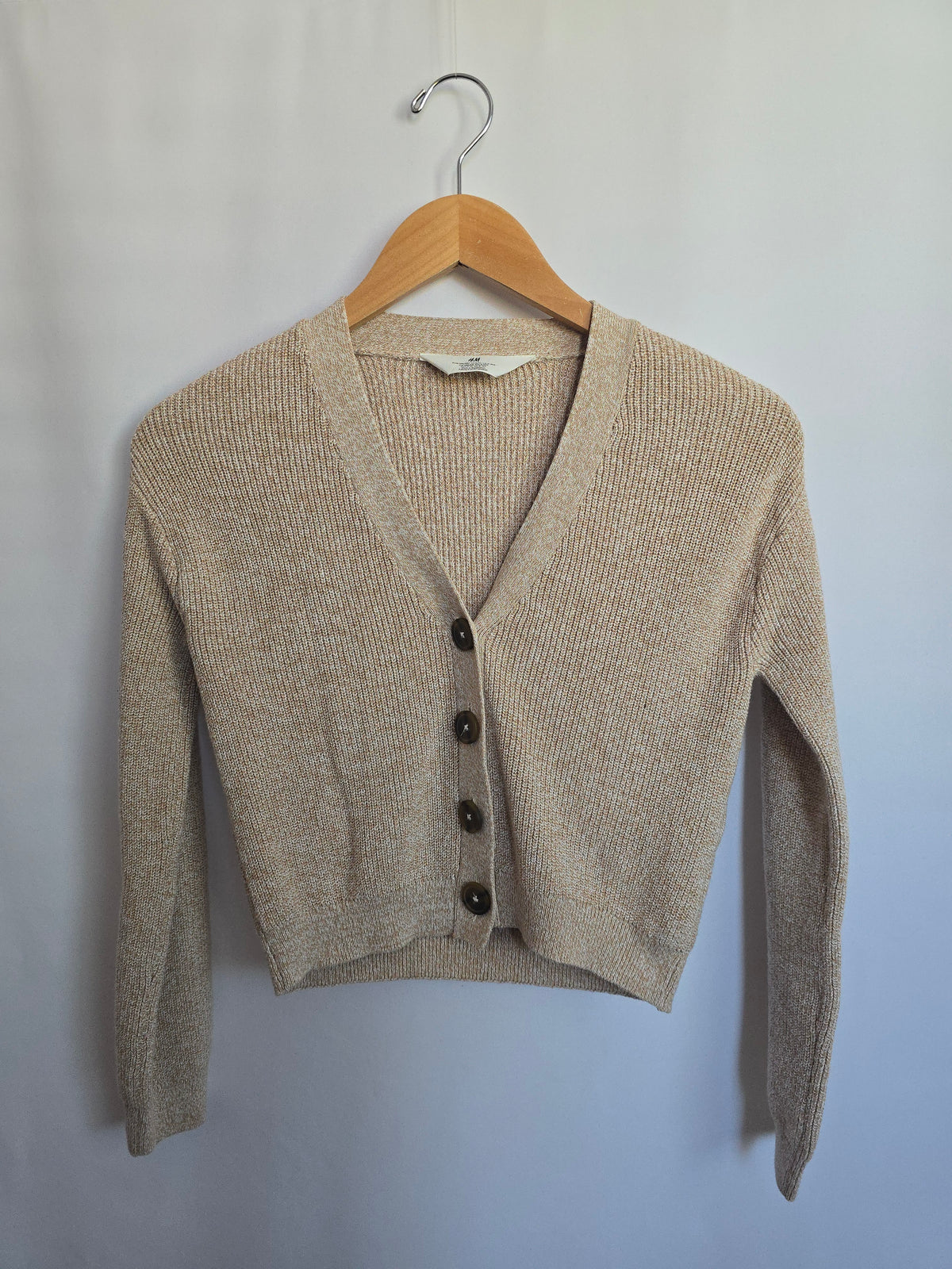 H&M Honey Speckle Cardigan • 8-10 years