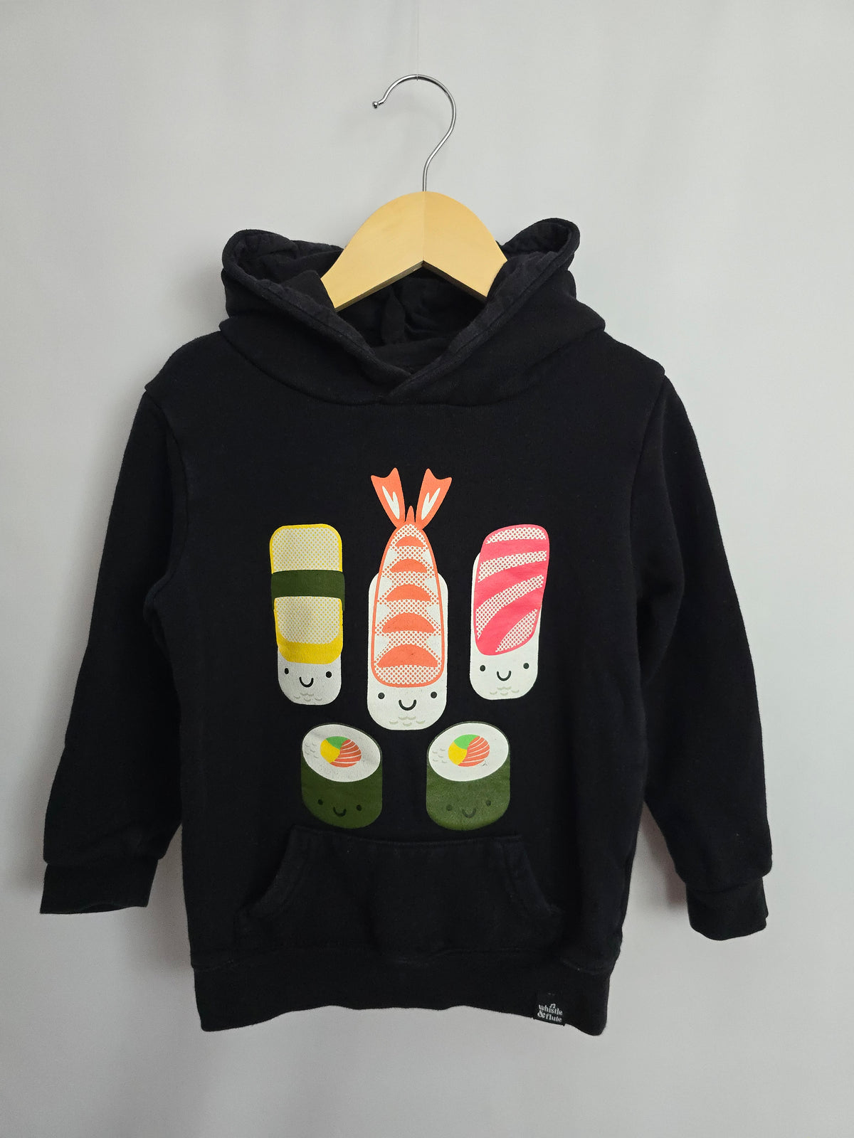 Whistle & Flute Sushi Hoodie • 5-6 years