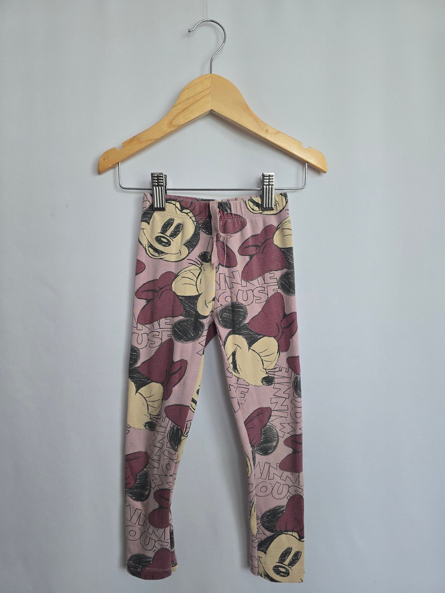 PLAY Zara Disney Minnie Leggings • 4-5 years